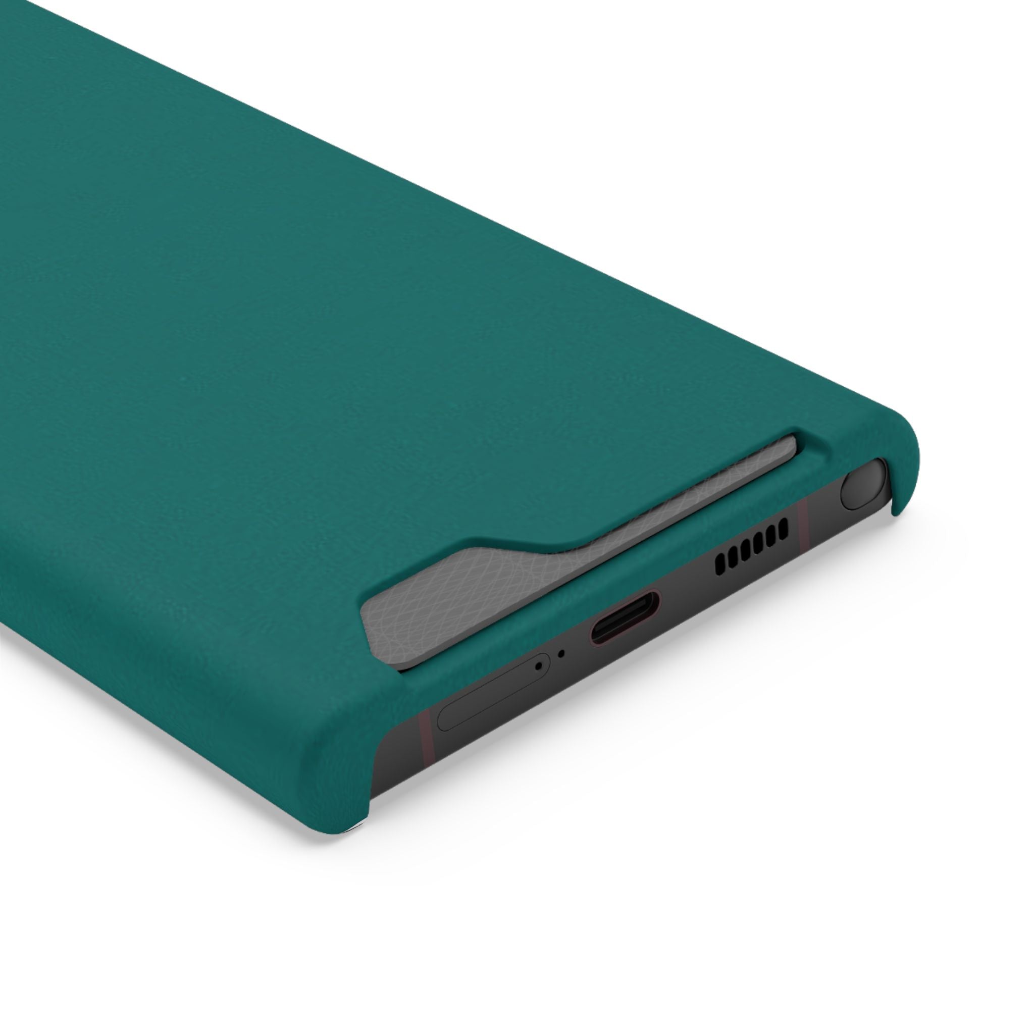 Sea Green Card Holder Phone Case