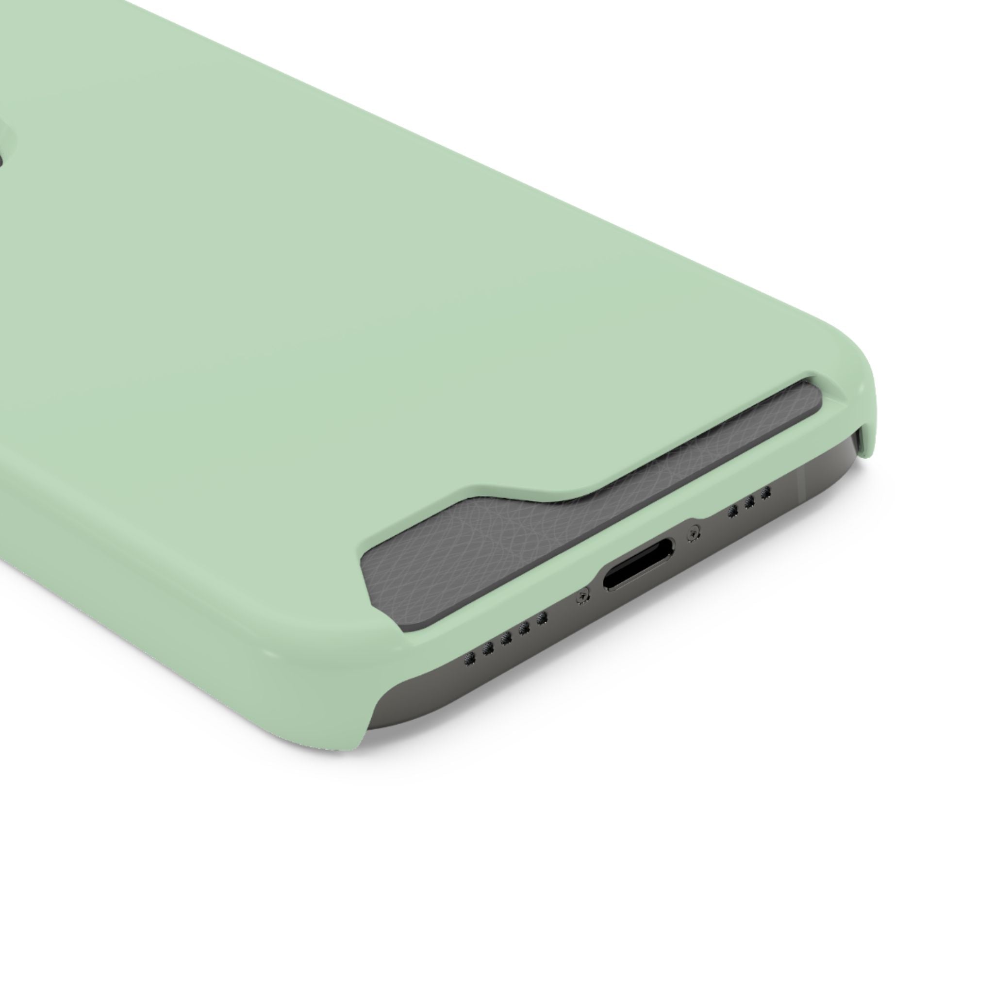 Mint Card-Holder Phone Case