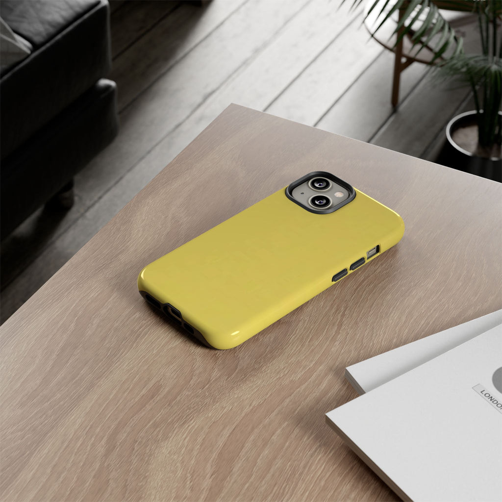 Yellow Protective Phone Case
