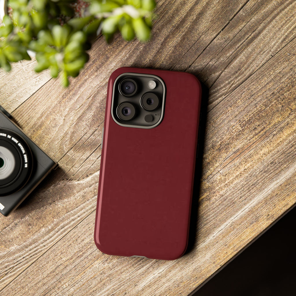 Dark Cherry Protective Phone Case