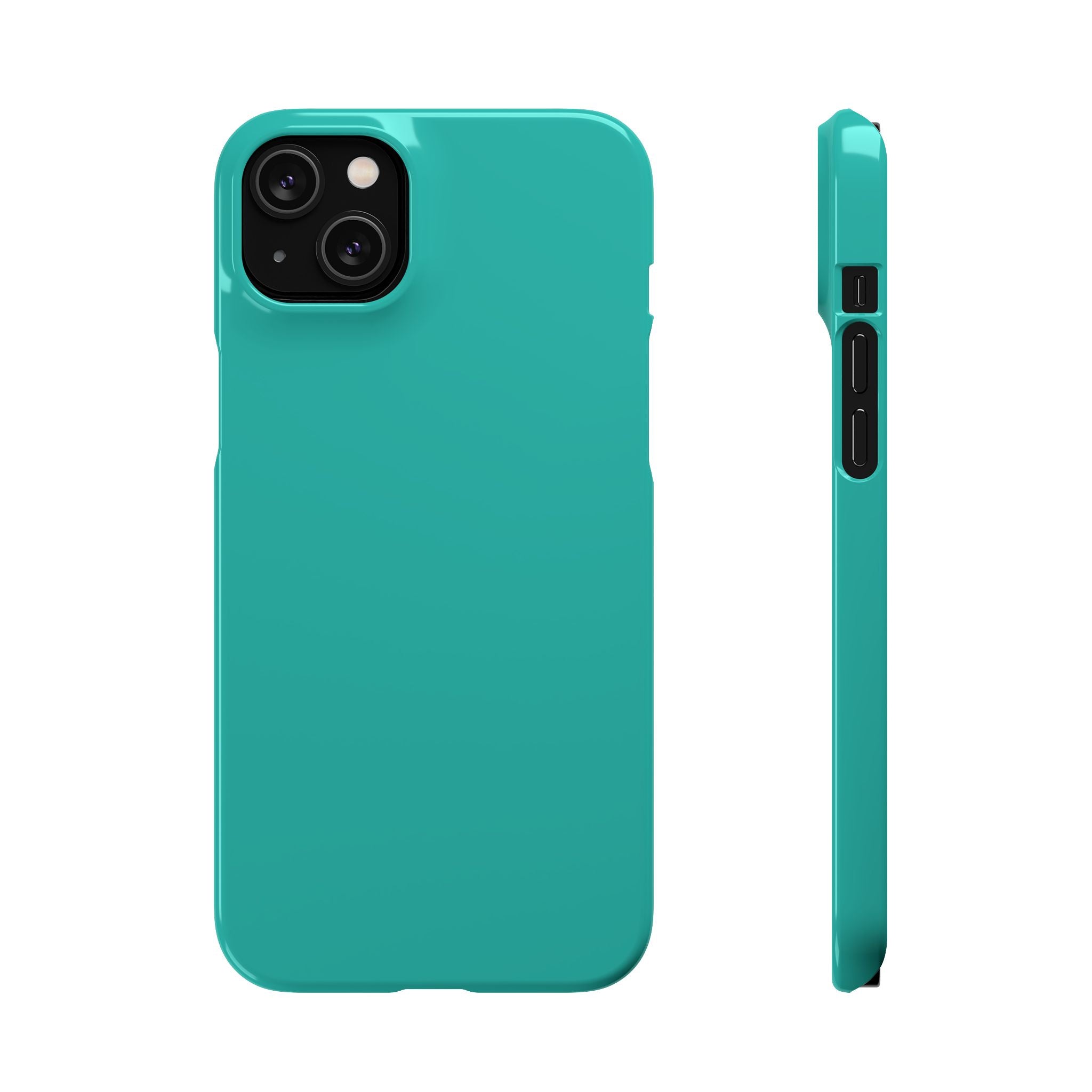 Teal Snap Phone Case