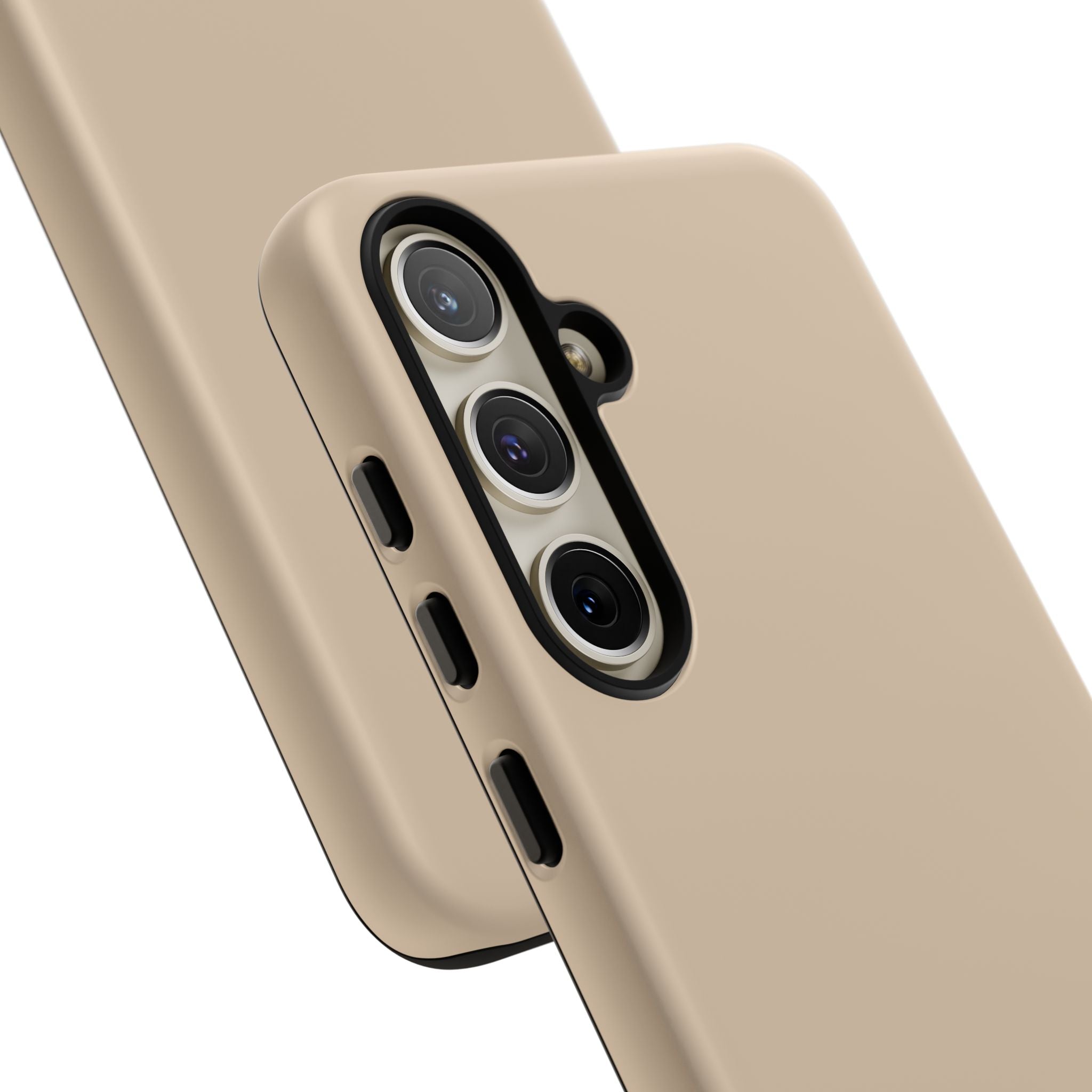 Beige Protective Phone Case