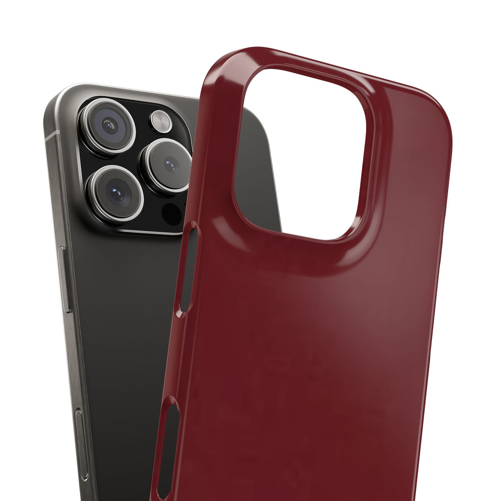 Dark Cherry Snap Phone Case