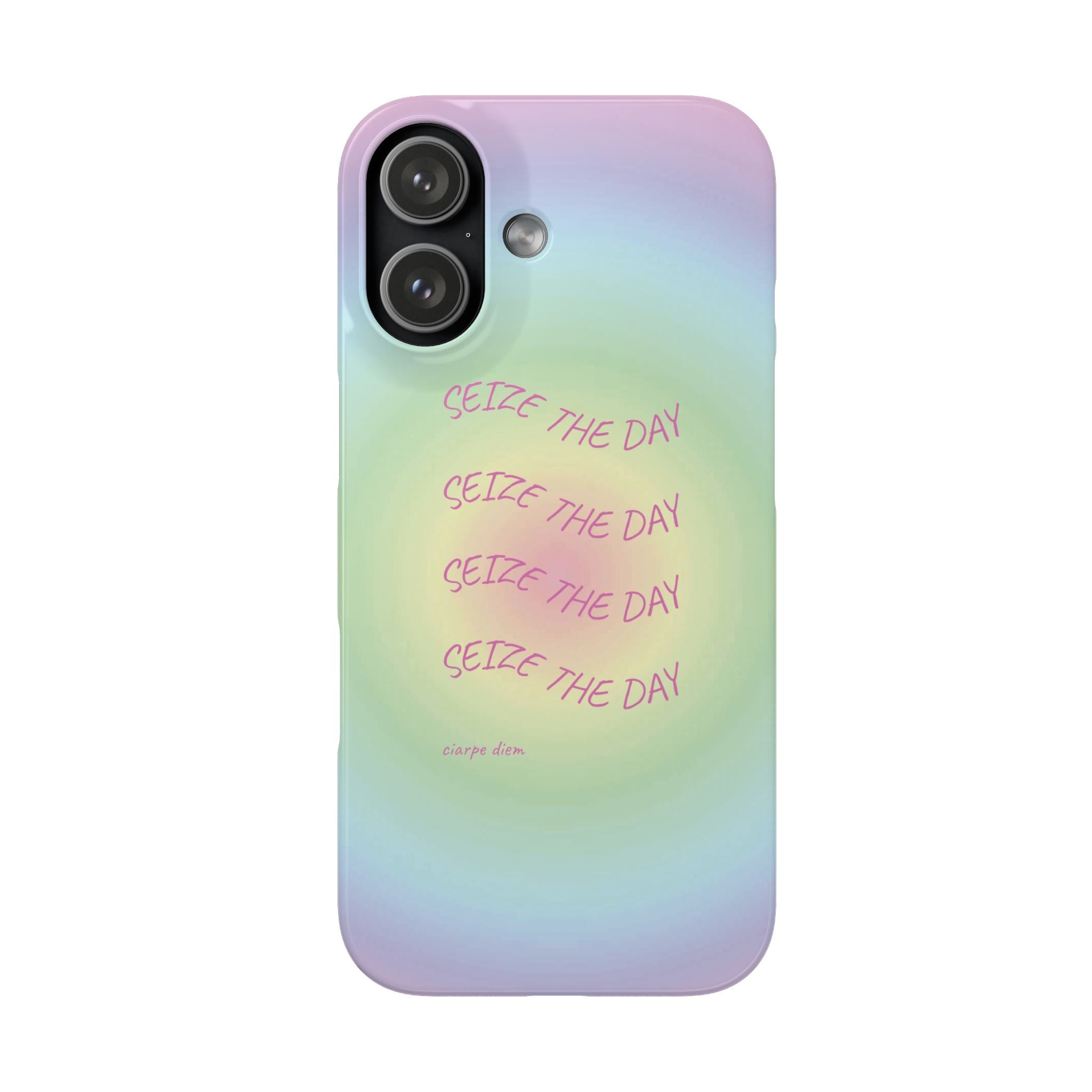 Carpe Diem Bermuda Halo Gradient Snap Phone Case