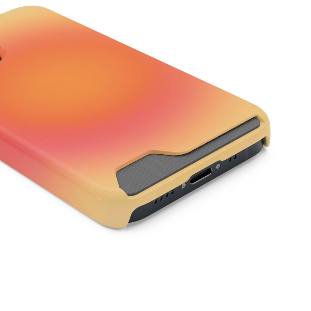 Sunset Gradient Phone Case with Card Slot