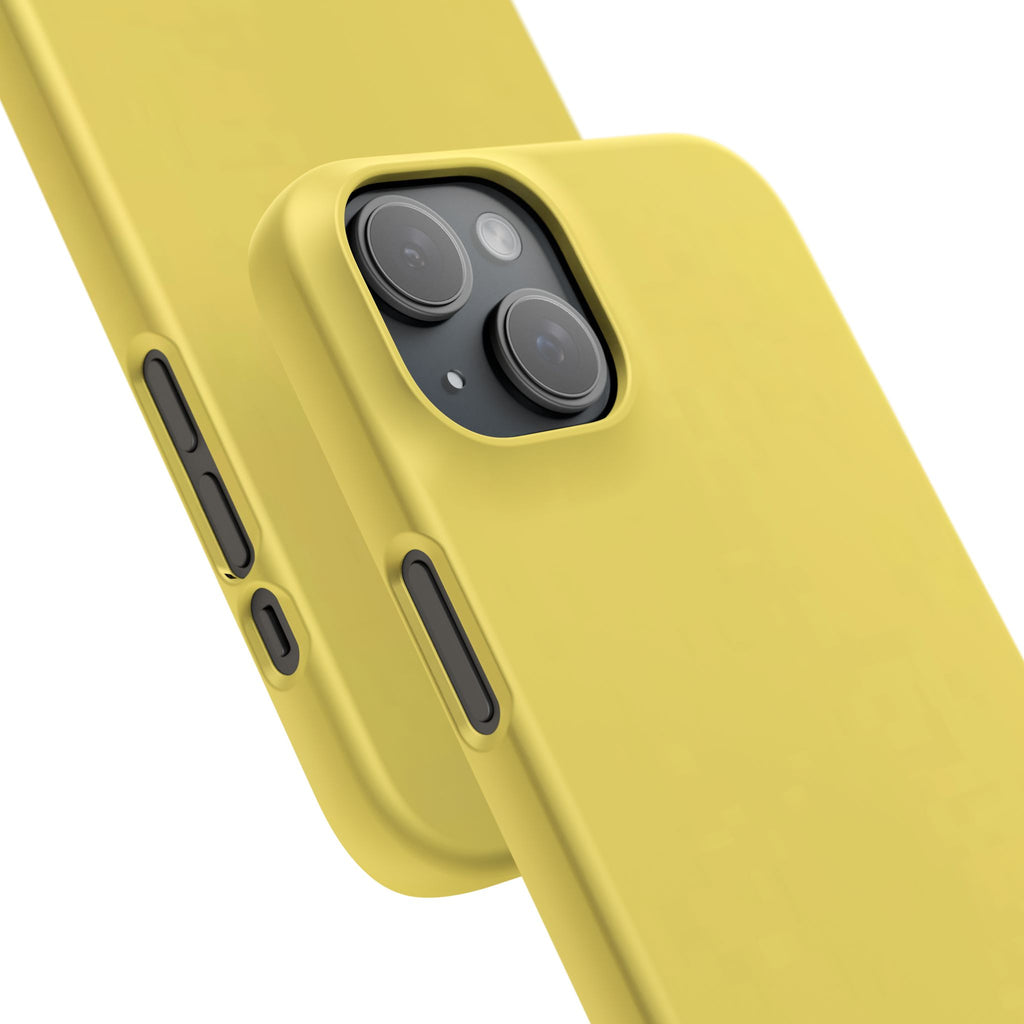 Yellow Snap Phone Case
