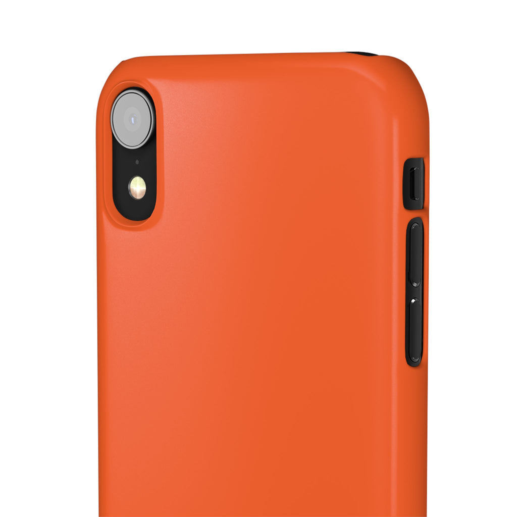 Orange Snap Phone Case