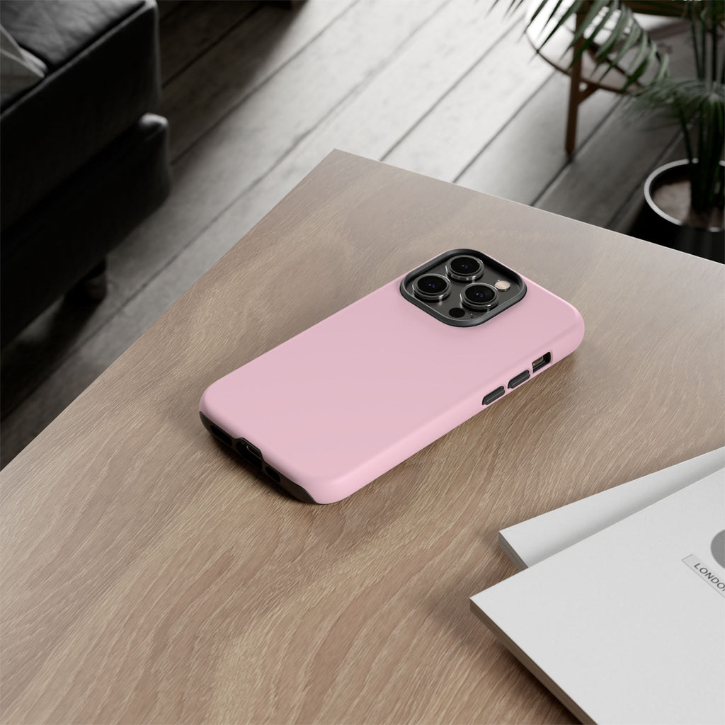 Pale Pink Protective Phone Case