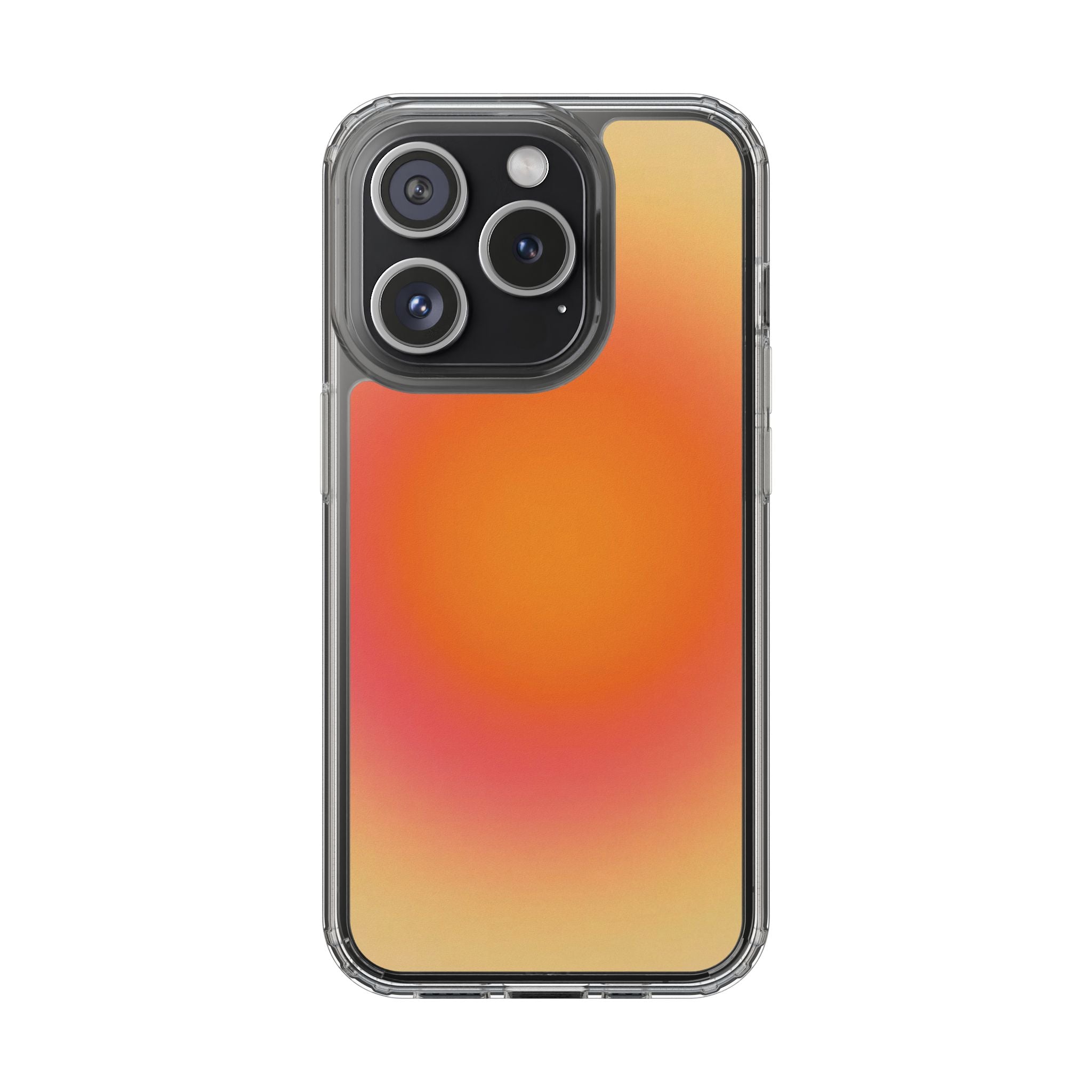 Clear Sunburst Protective Phone Case