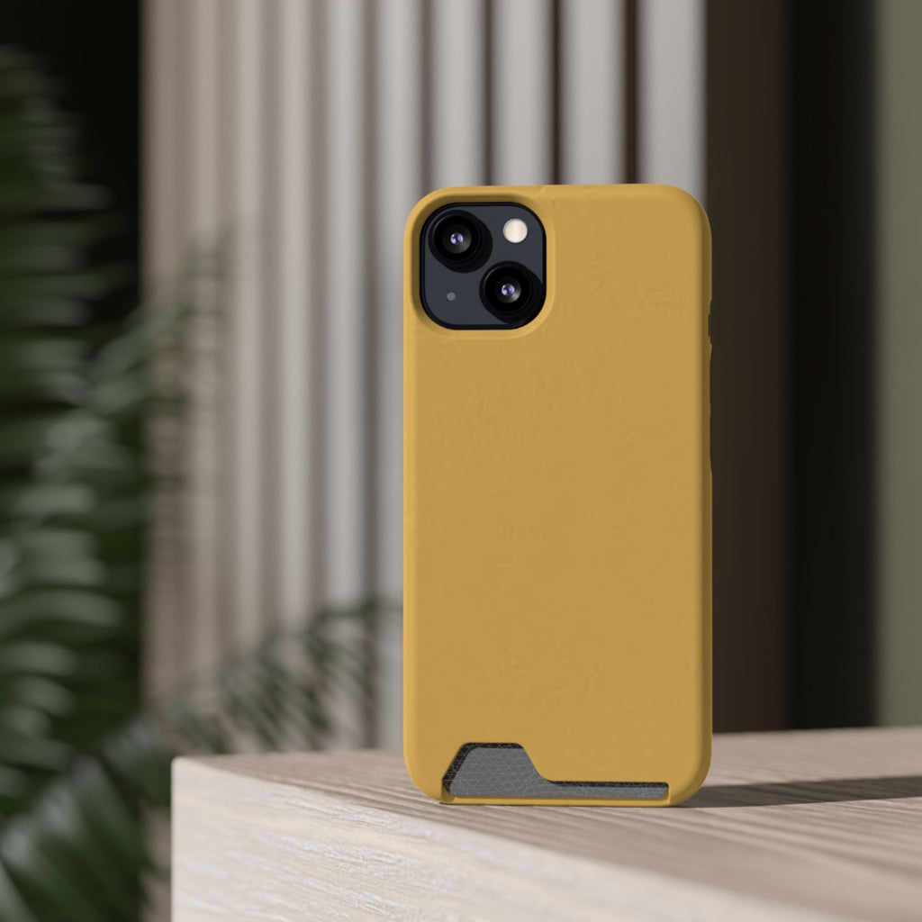 Mustard Card Holder Phone Case