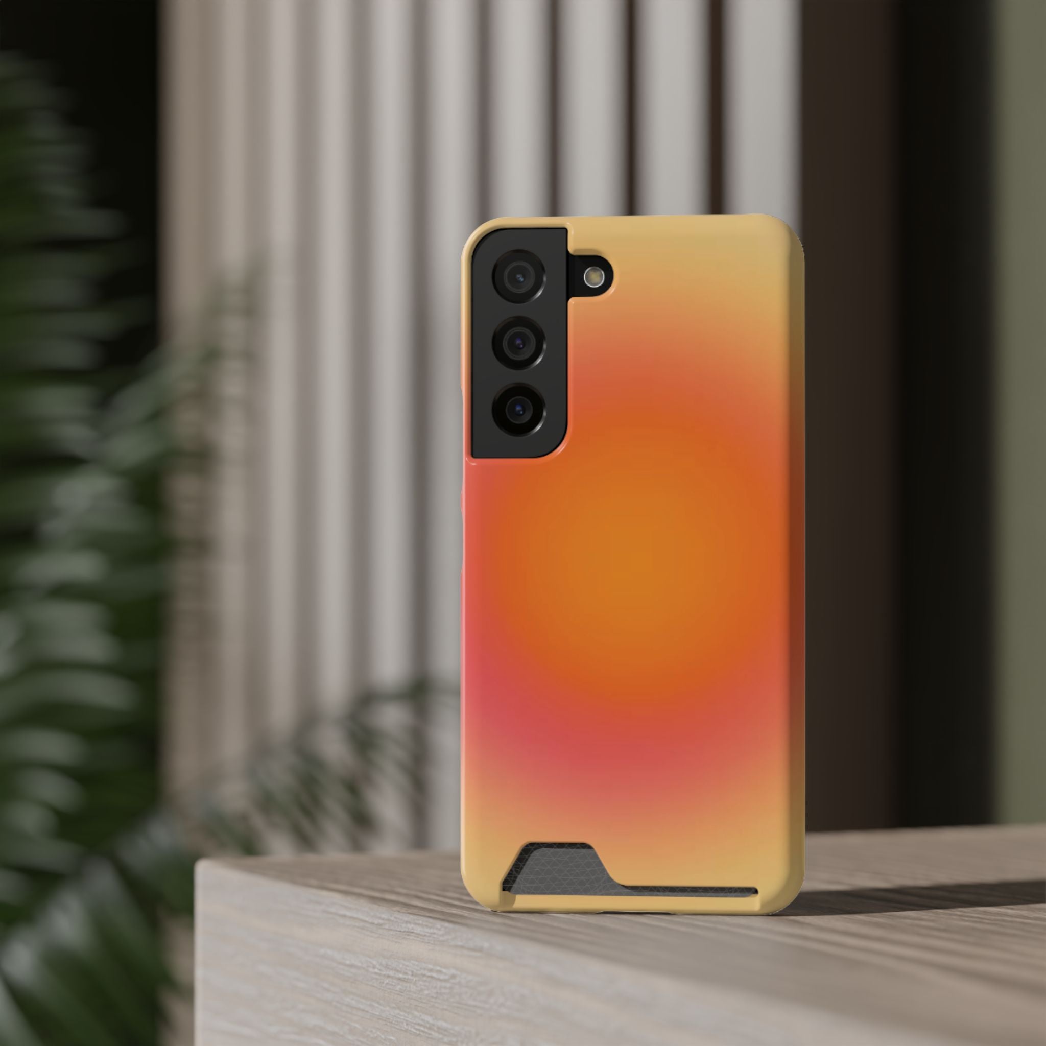 Sunset Gradient Phone Case with Card Slot