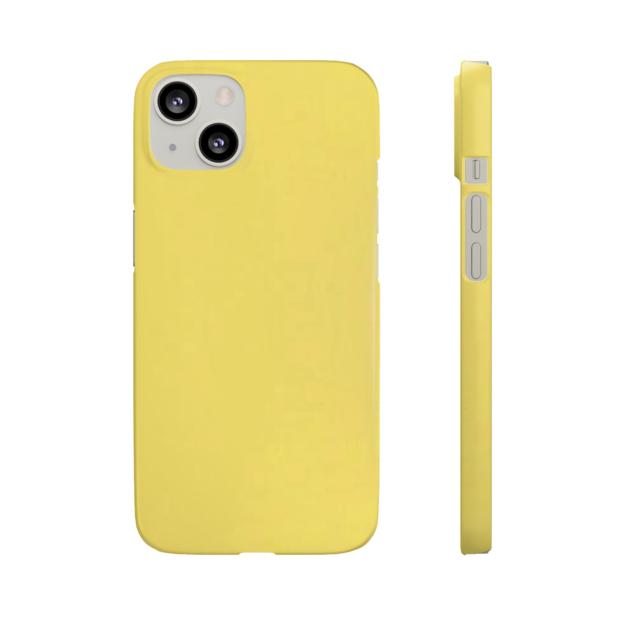 Yellow Snap Phone Case
