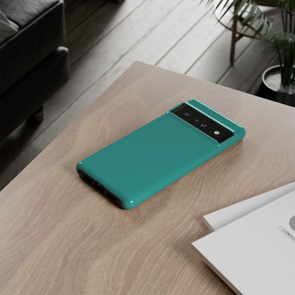 Teal Protective Phone Case
