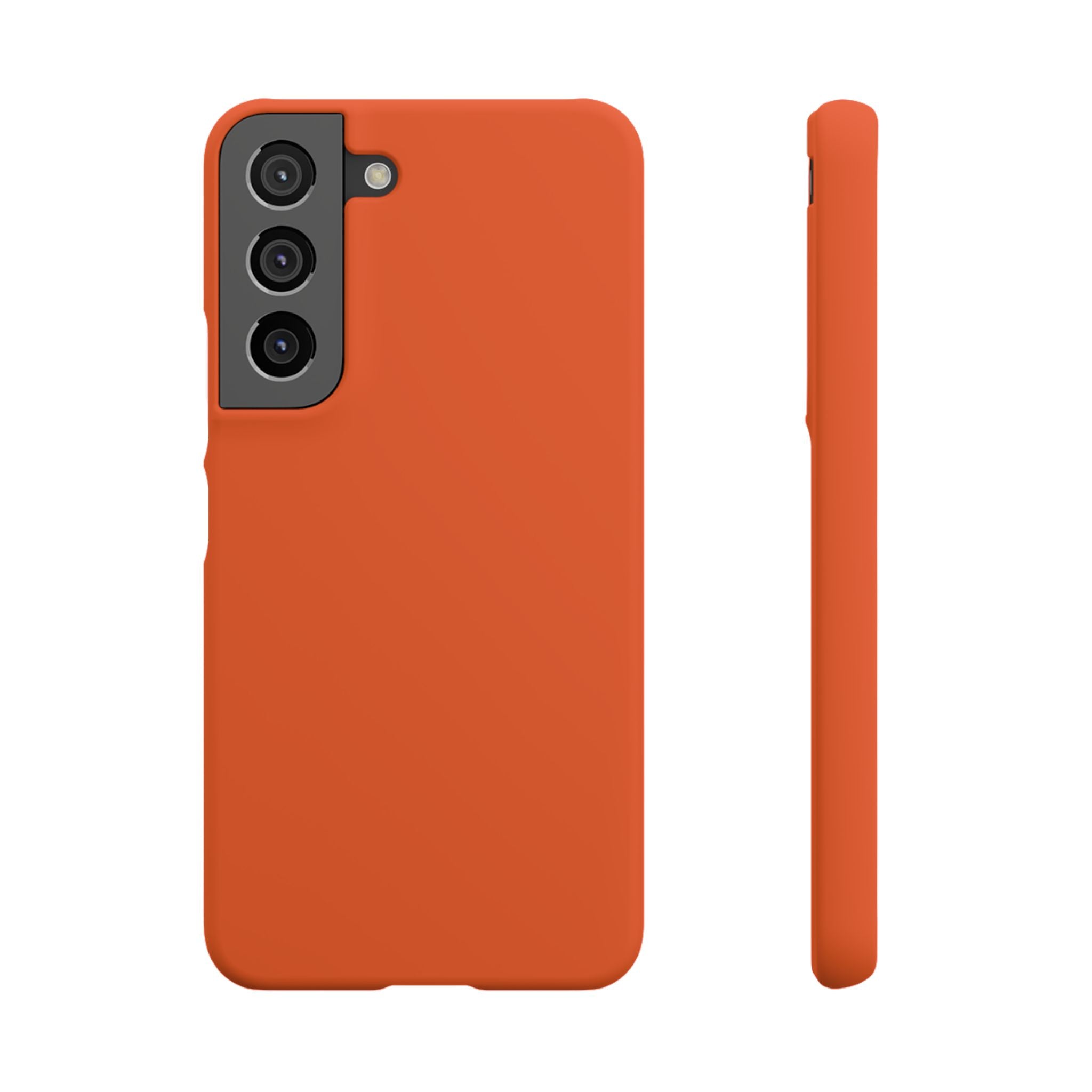 Orange Snap Phone Case