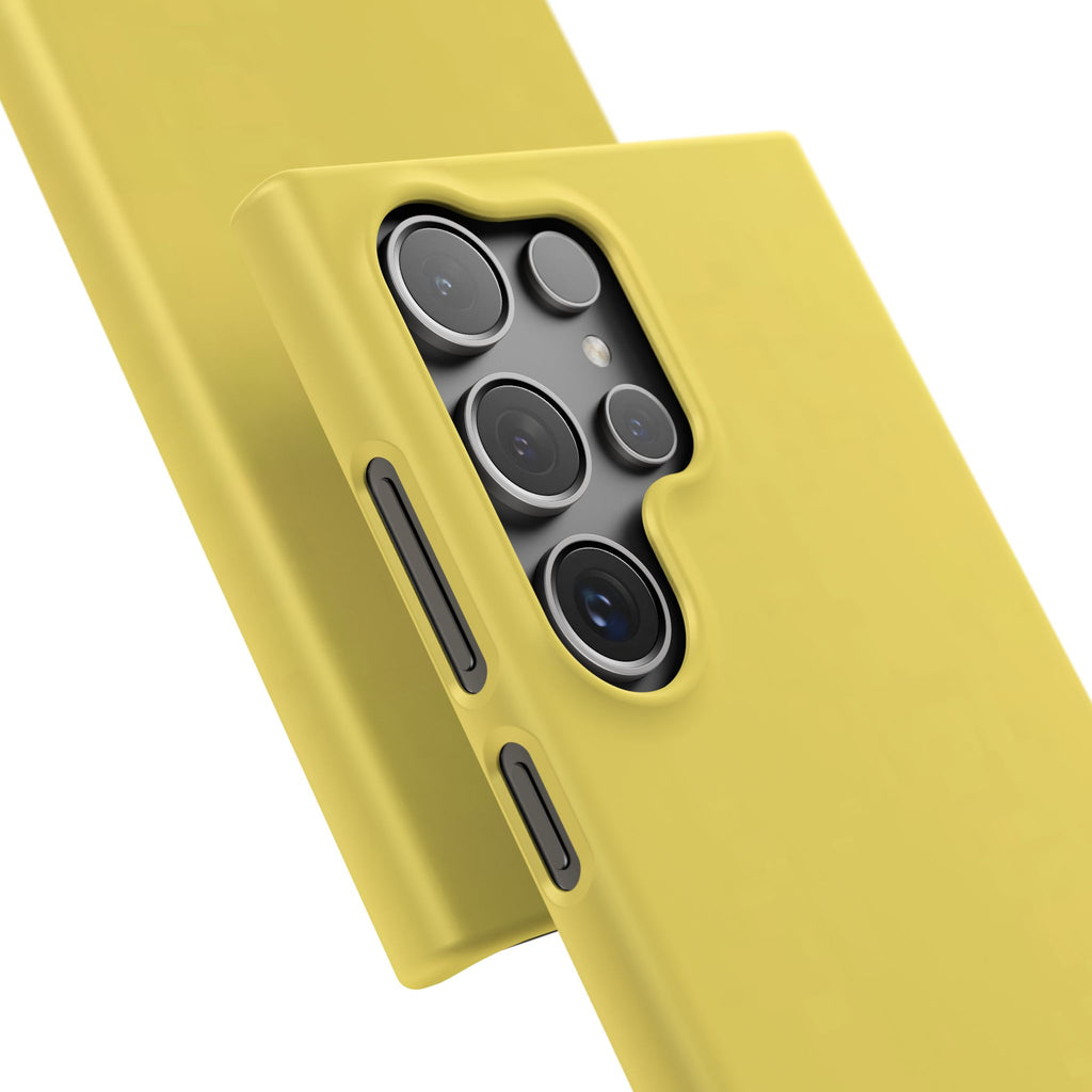 Yellow Snap Phone Case