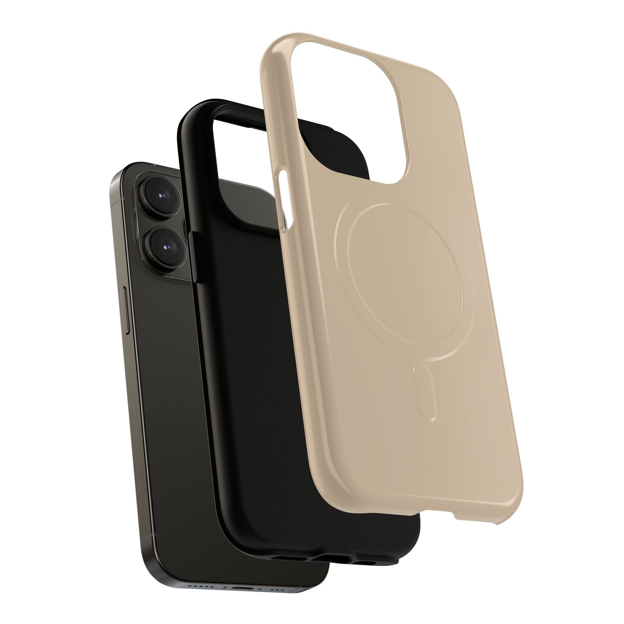 Beige MagSafe Phone Case