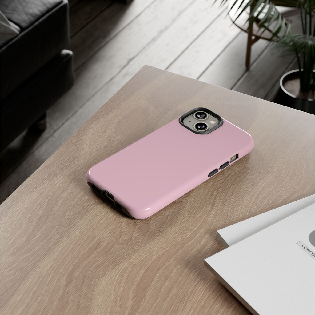 Pale Pink Protective Phone Case