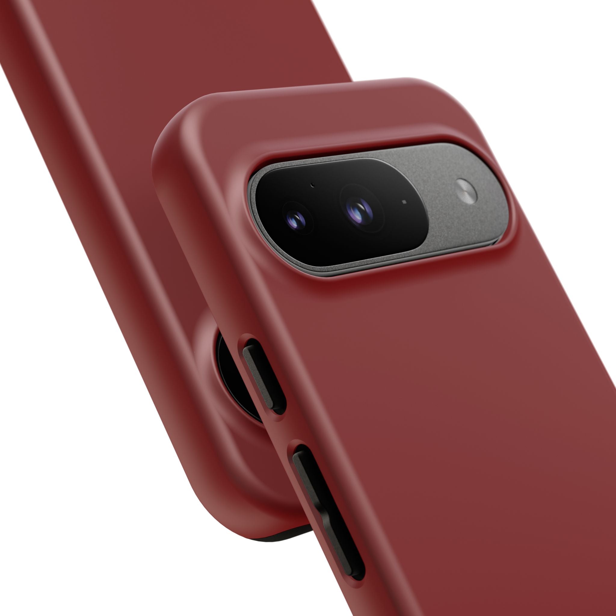 Dark Red Protective Phone Case