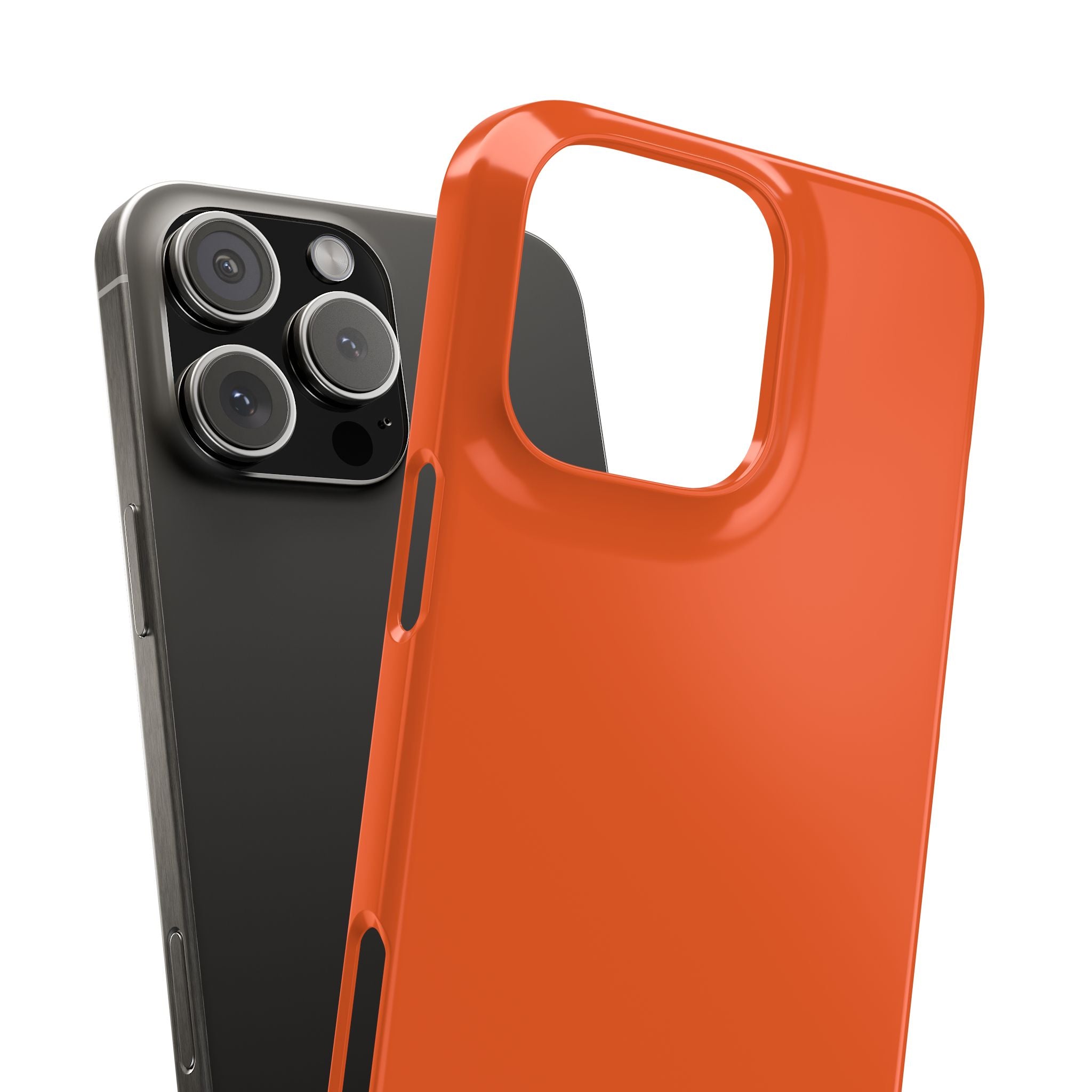 Orange Snap Phone Case