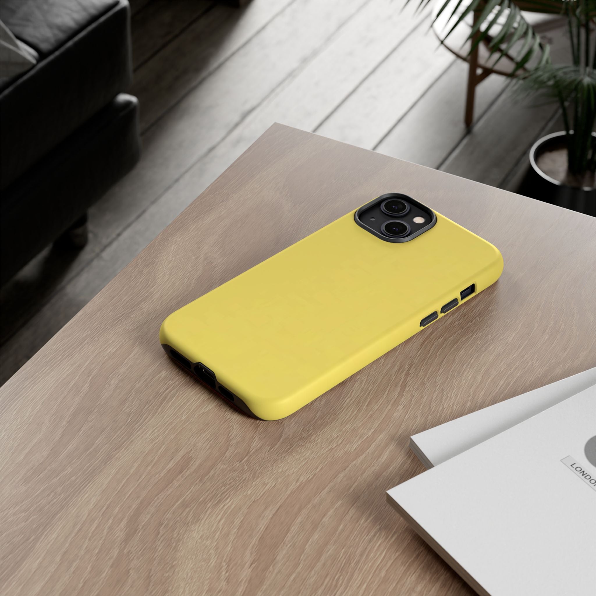Yellow Protective Phone Case