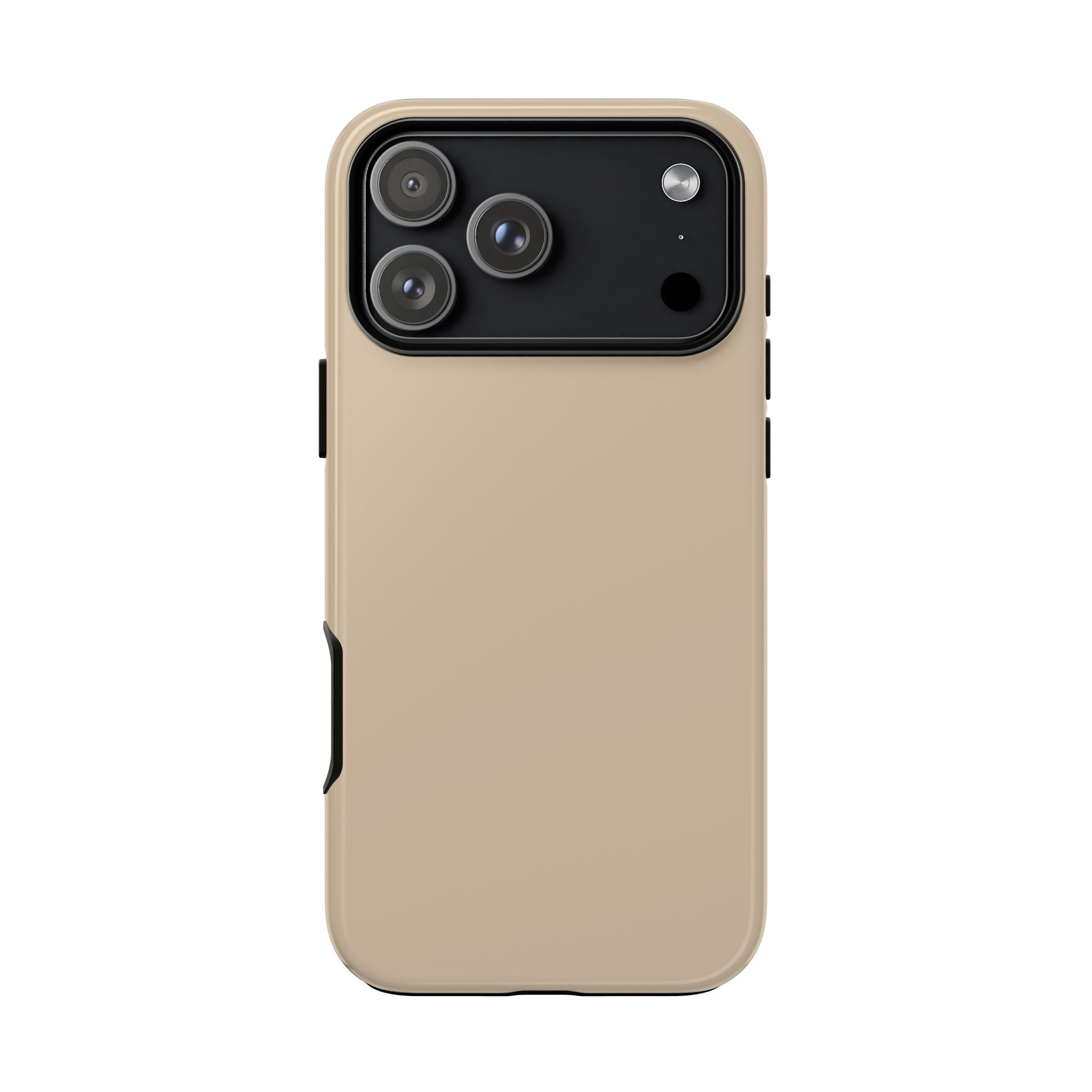 Beige Protective Phone Case