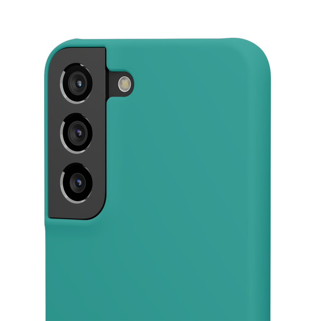 Teal Snap Phone Case