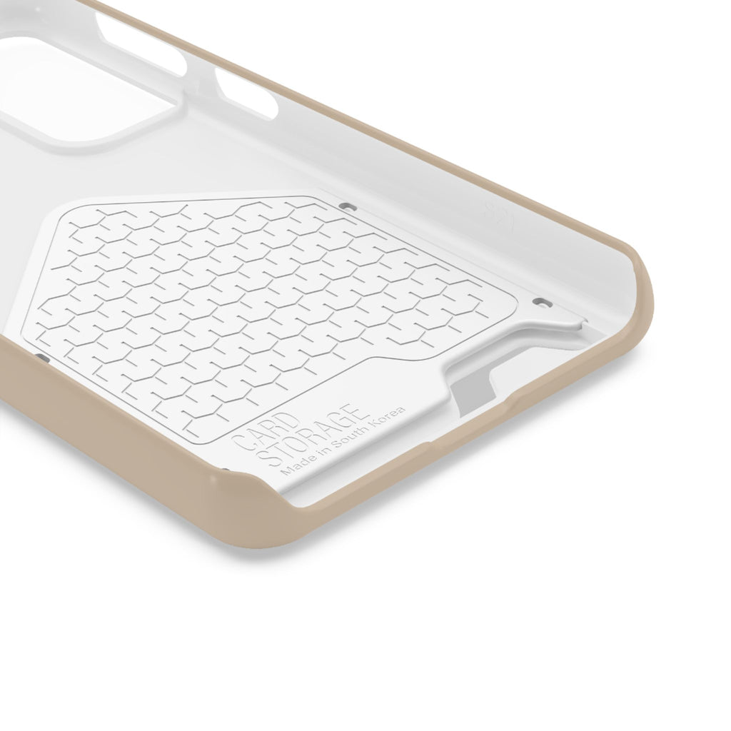 Beige Card-Holder Phone Case