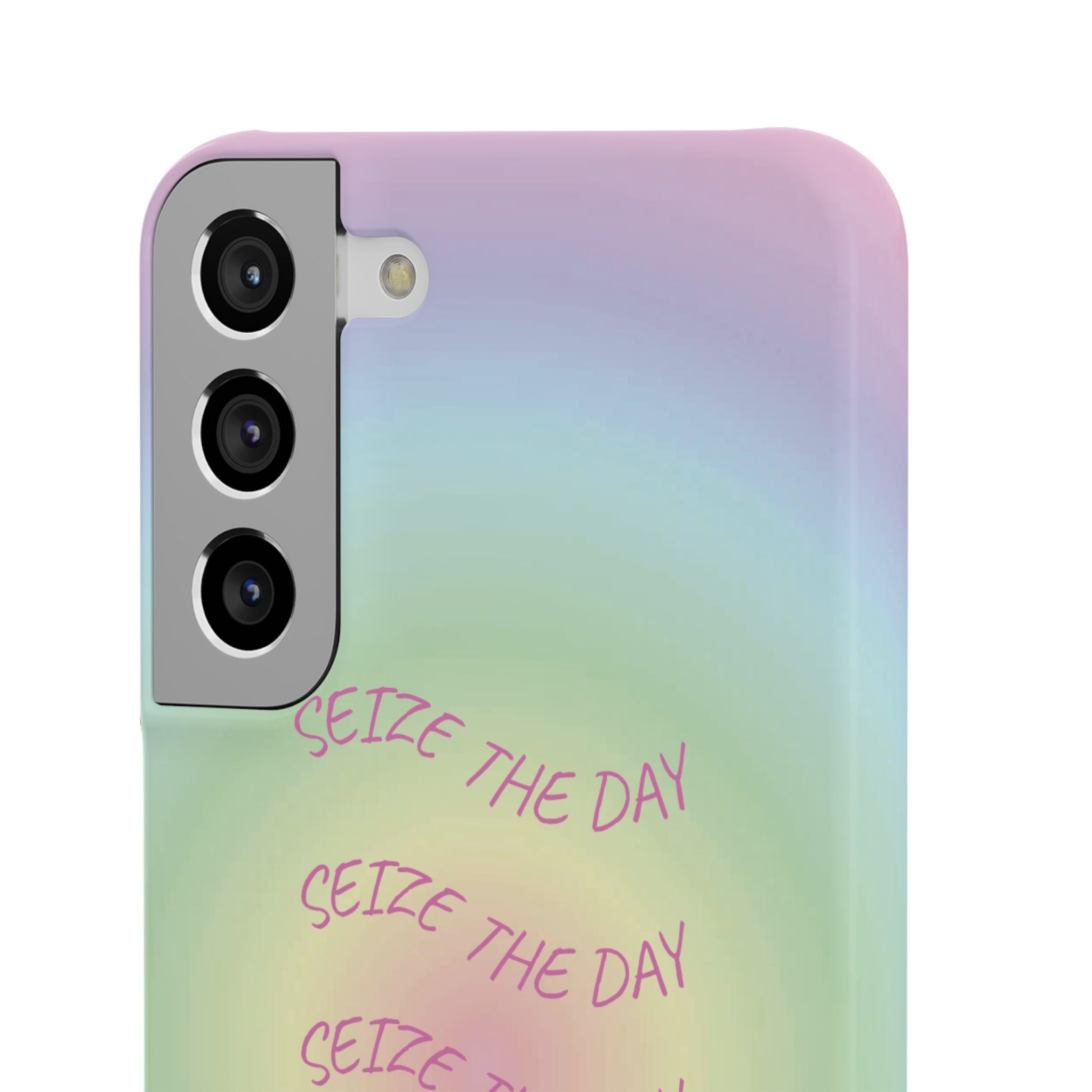 Carpe Diem Bermuda Halo Gradient Snap Phone Case