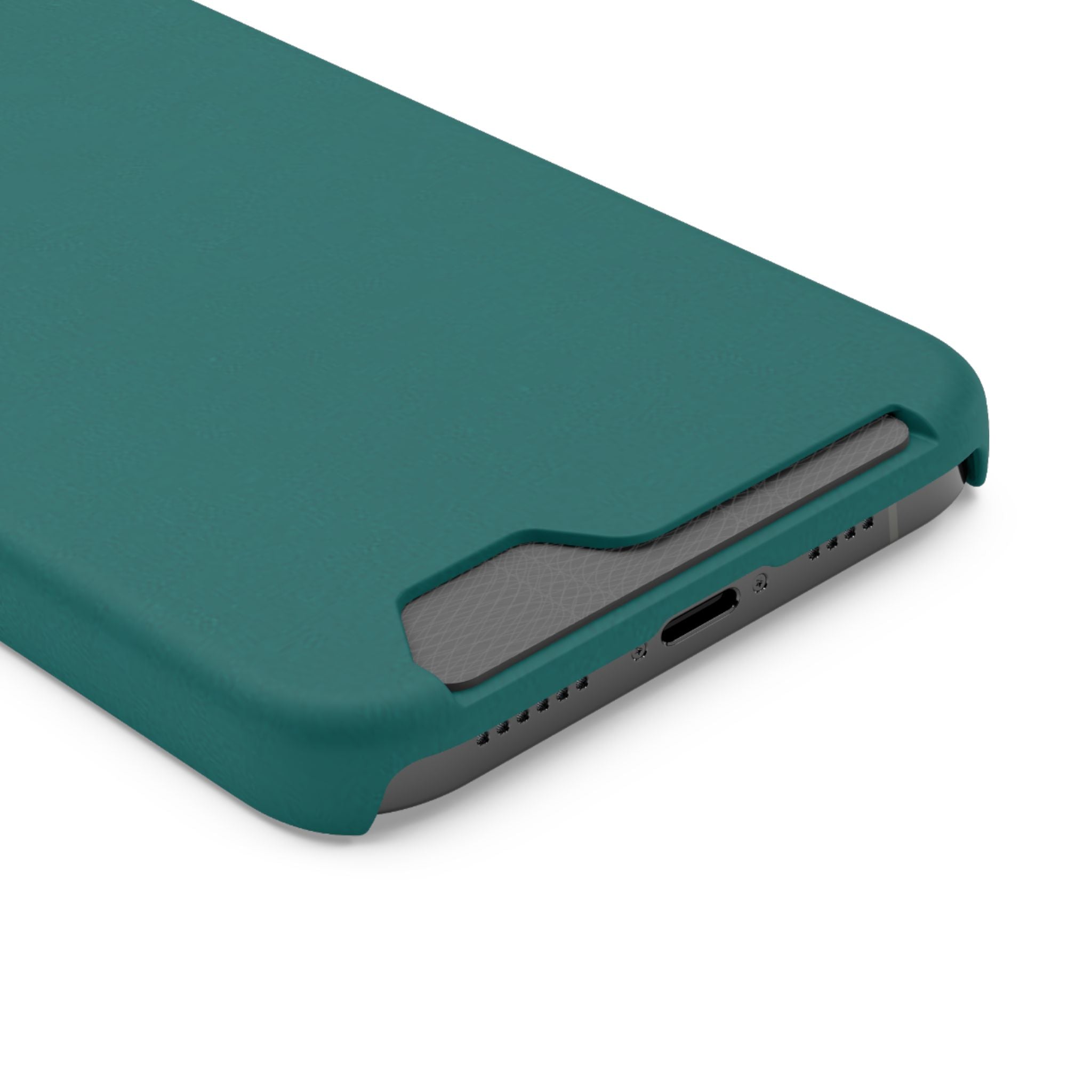 Sea Green Card Holder Phone Case