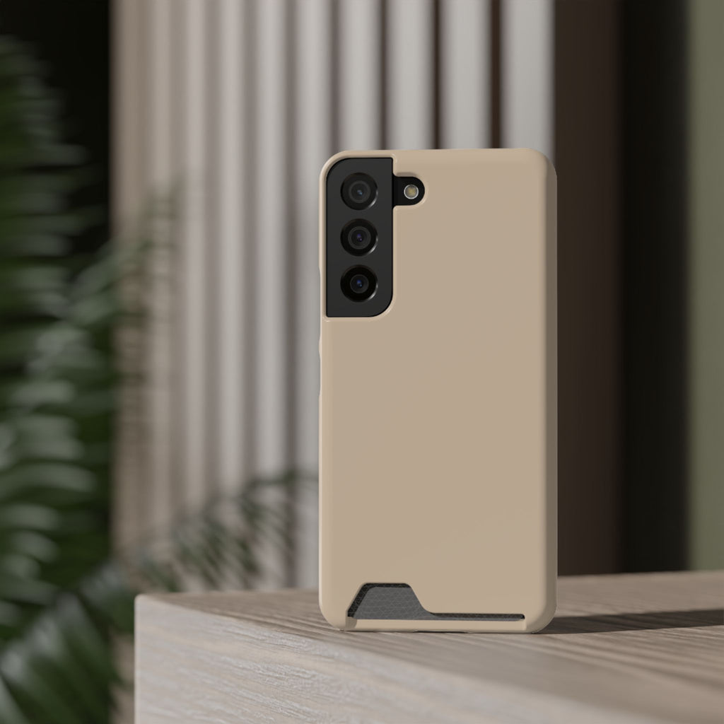 Beige Card-Holder Phone Case