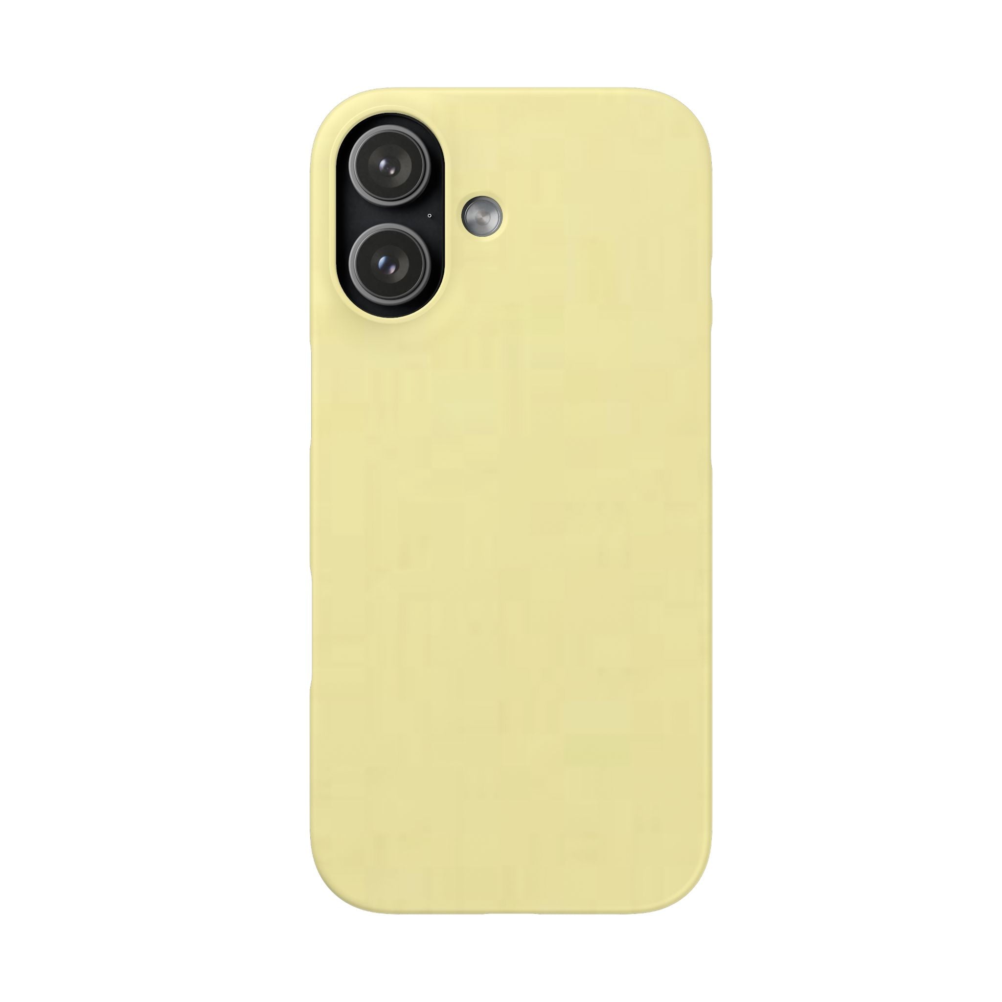 Pale Yellow Snap Phone Case