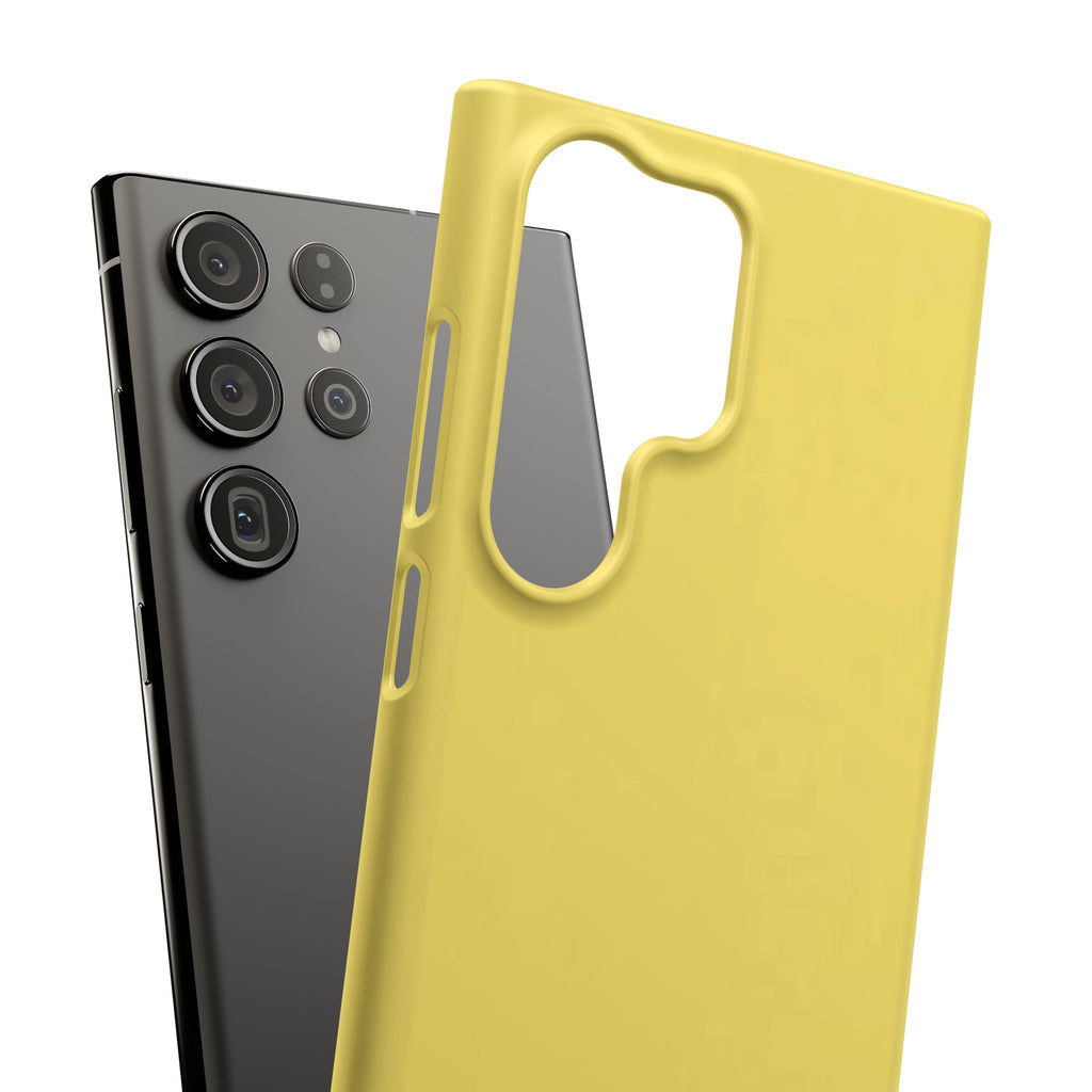 Yellow Snap Phone Case