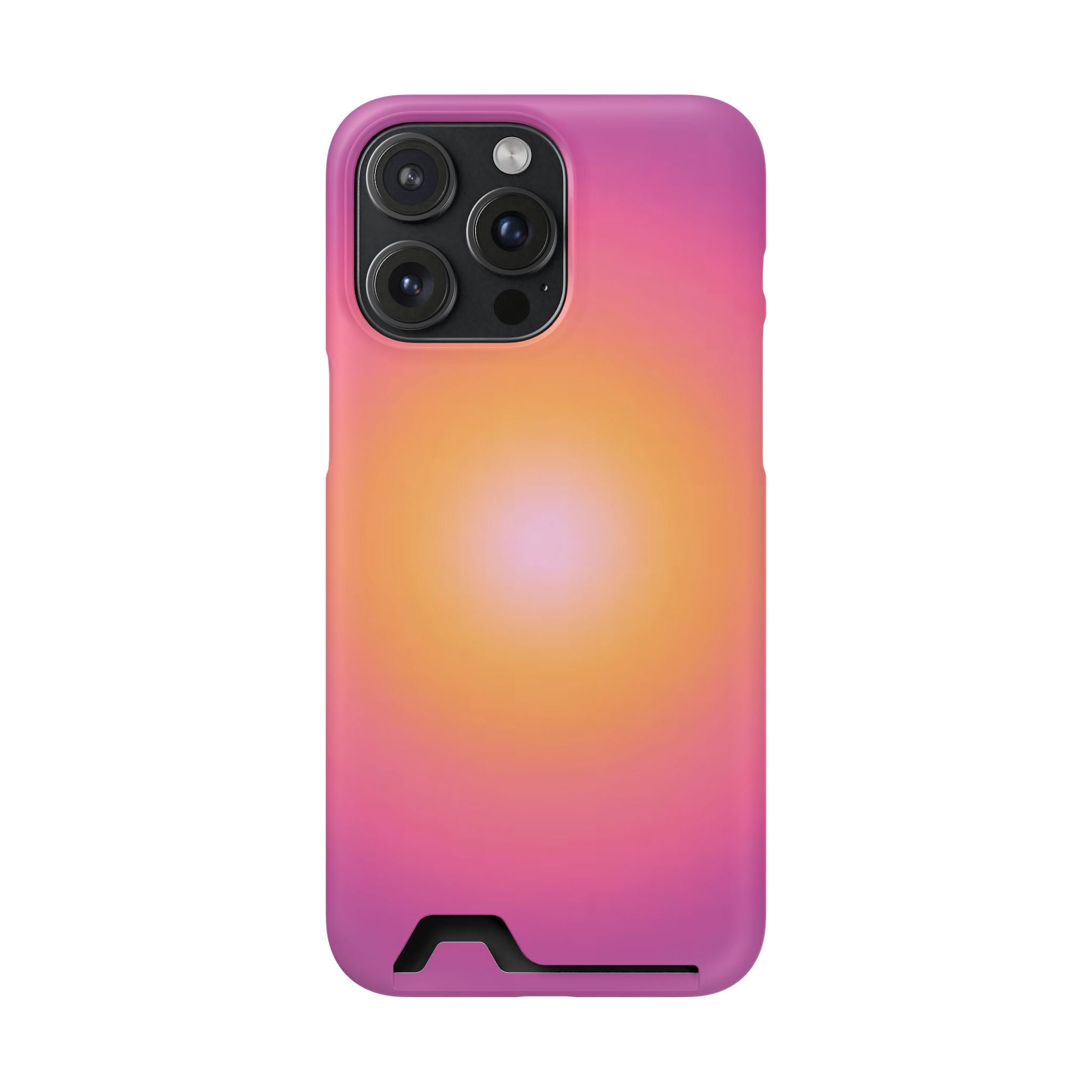 Sunset Gradient Phone Case with Card Holder