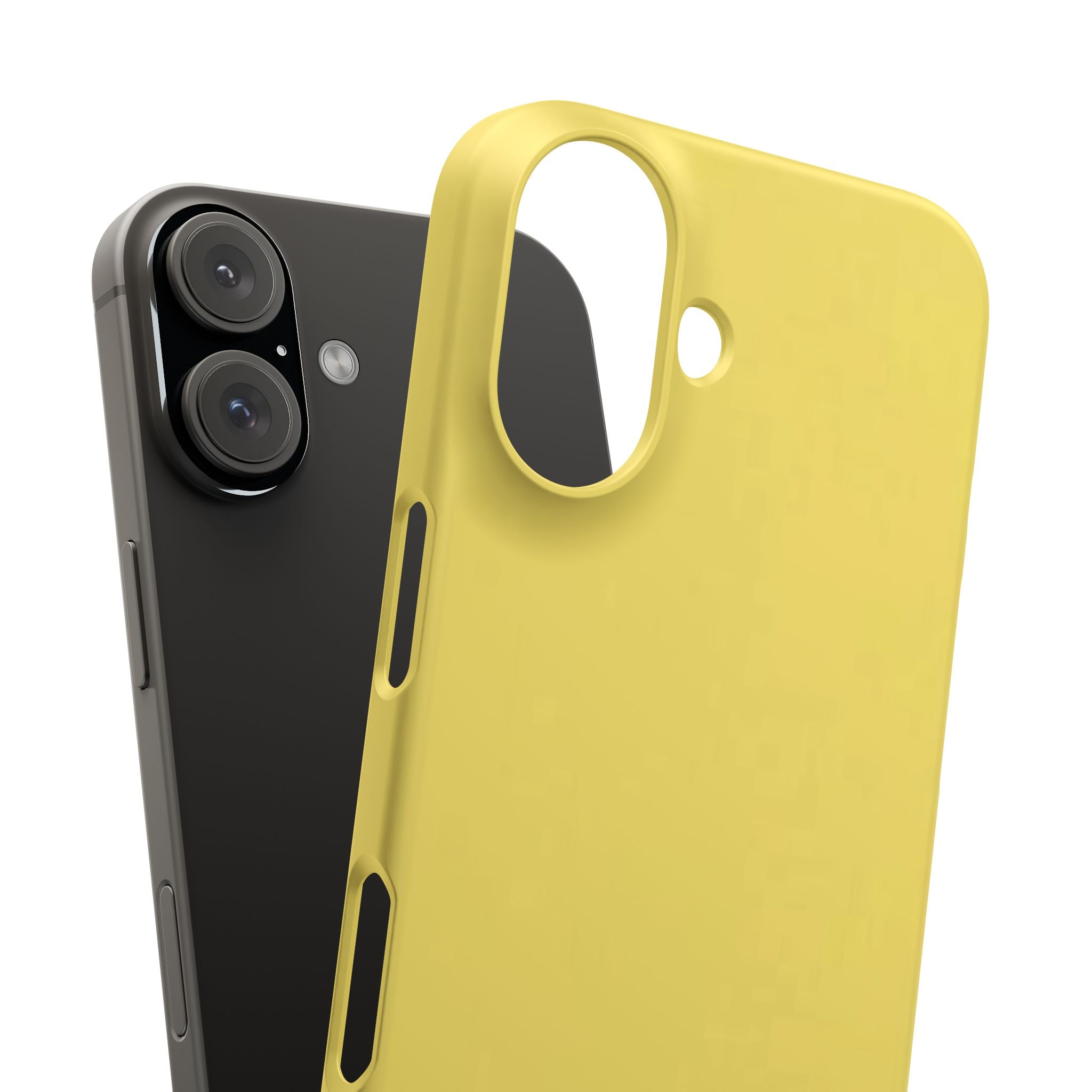 Yellow Snap Phone Case