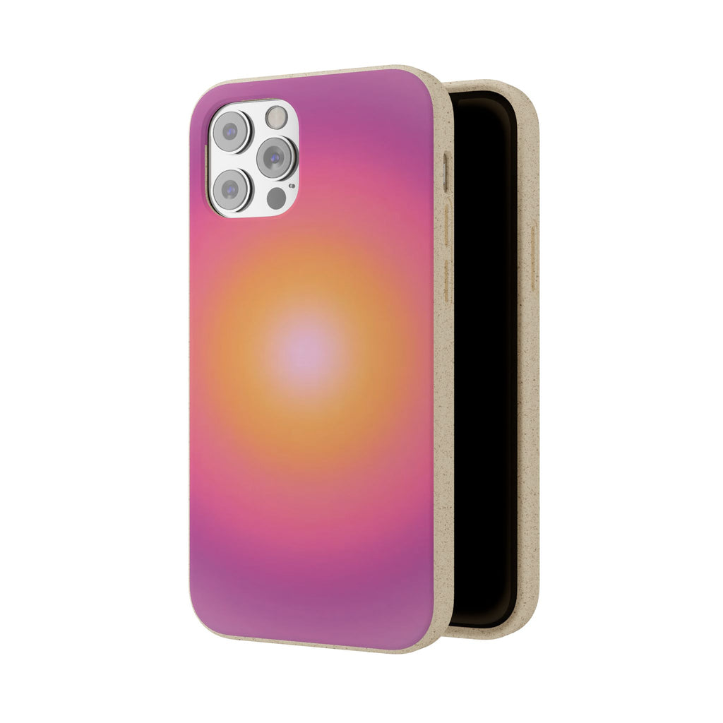 Sunset Glow Biodegradable Phone Case -  Eco-Friendly Cover