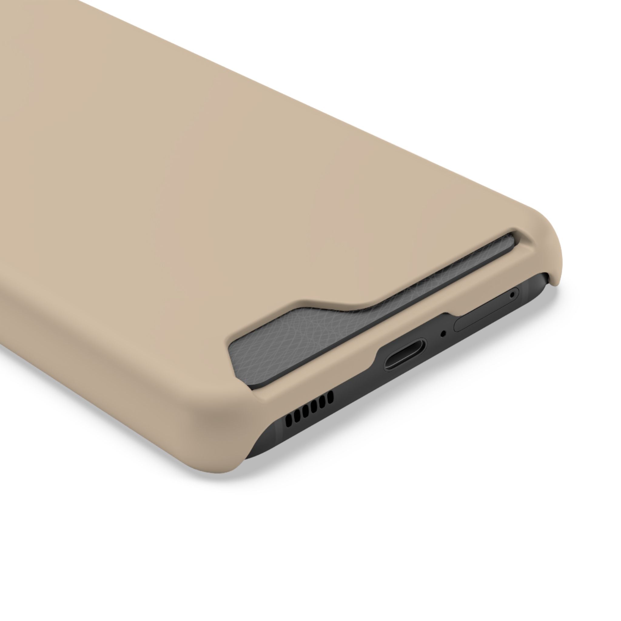 Beige Card-Holder Phone Case