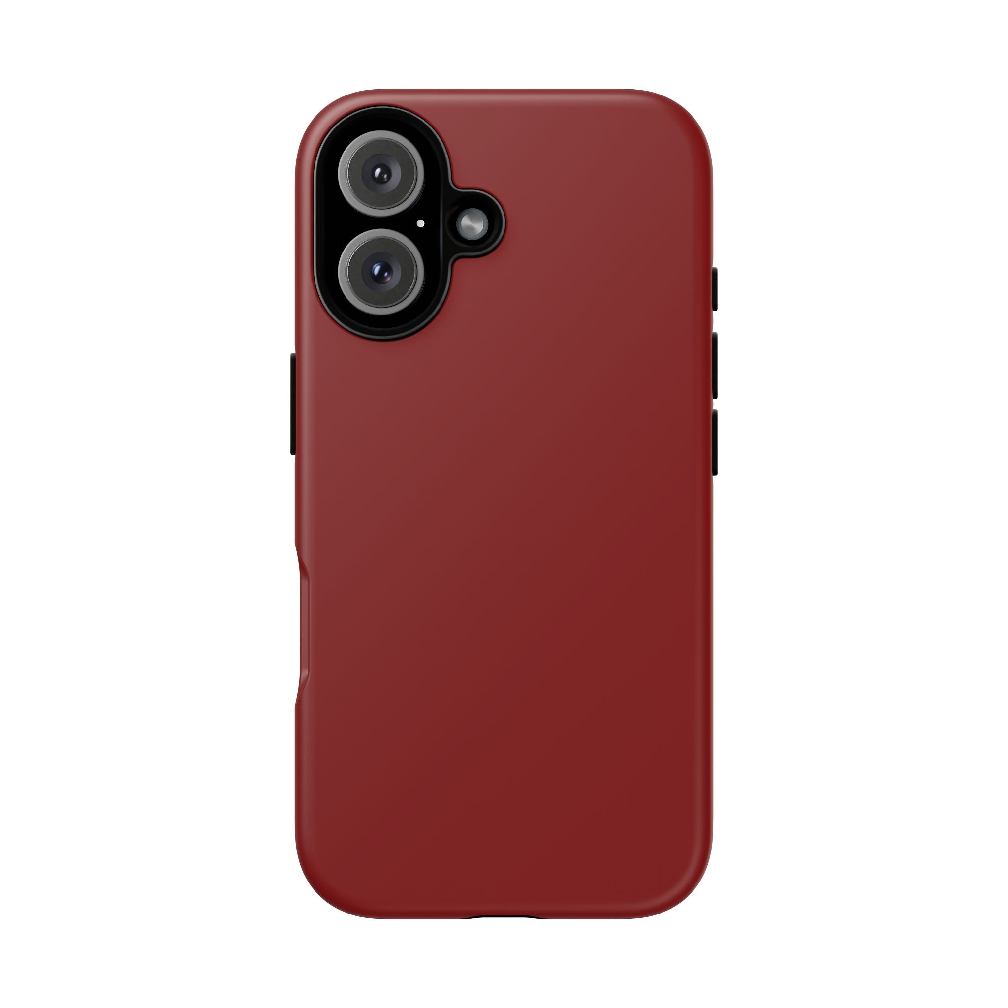 Dark Red Protective Phone Case