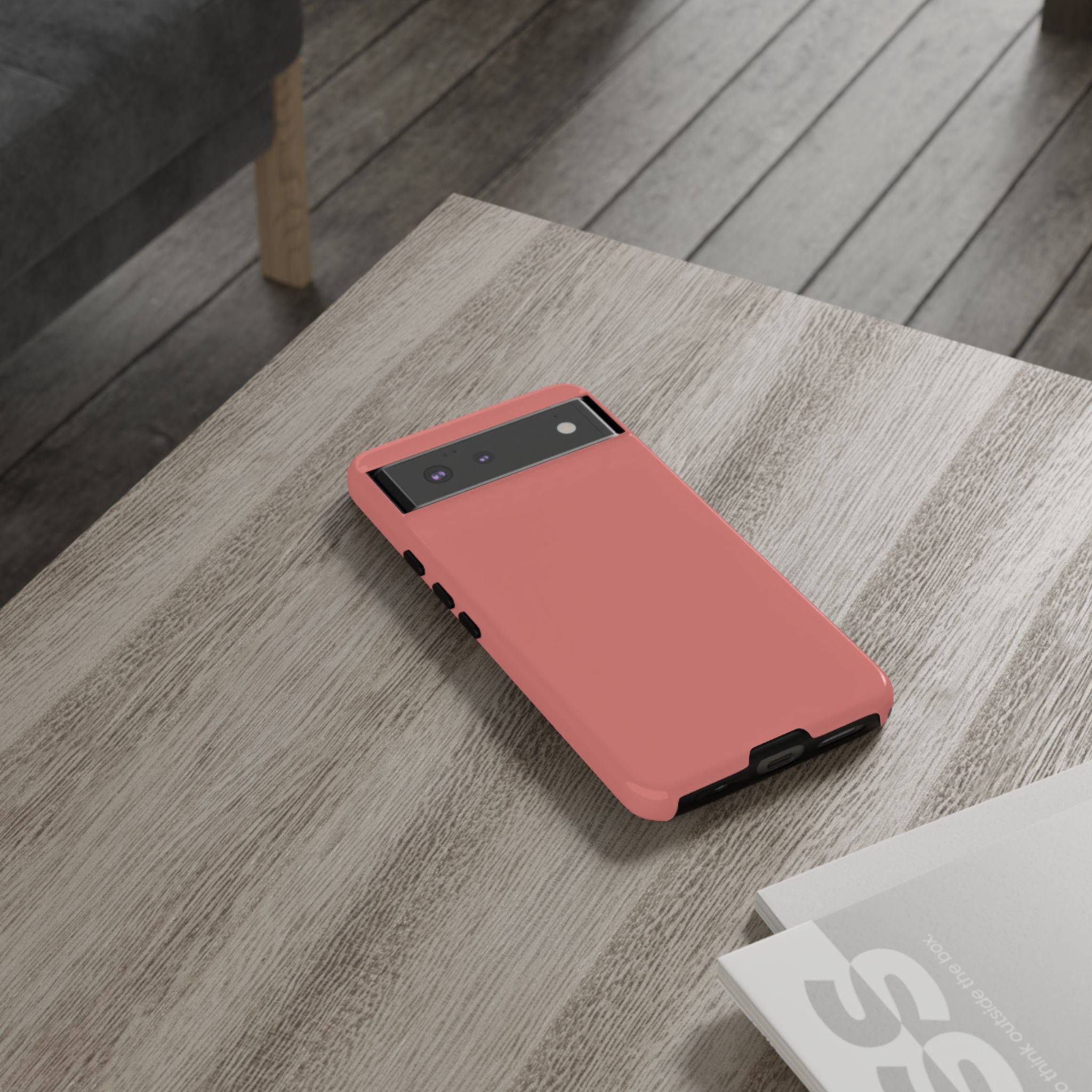Frosty Pink Protective Phone Case