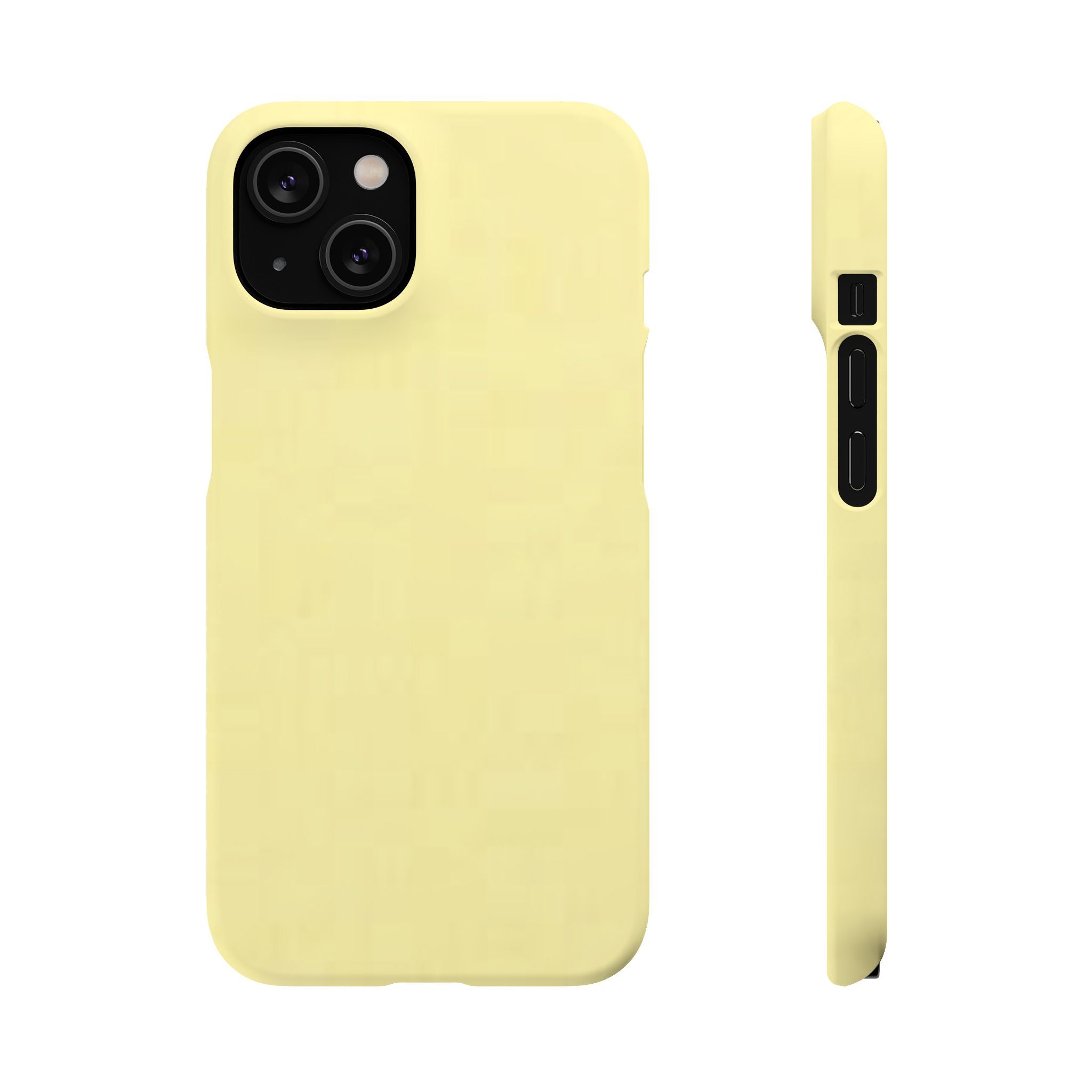 Pale Yellow Snap Phone Case