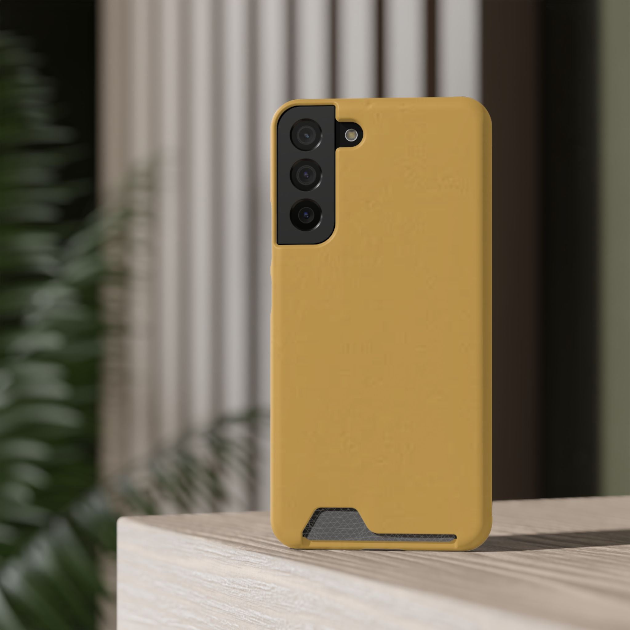 Mustard Card Holder Phone Case