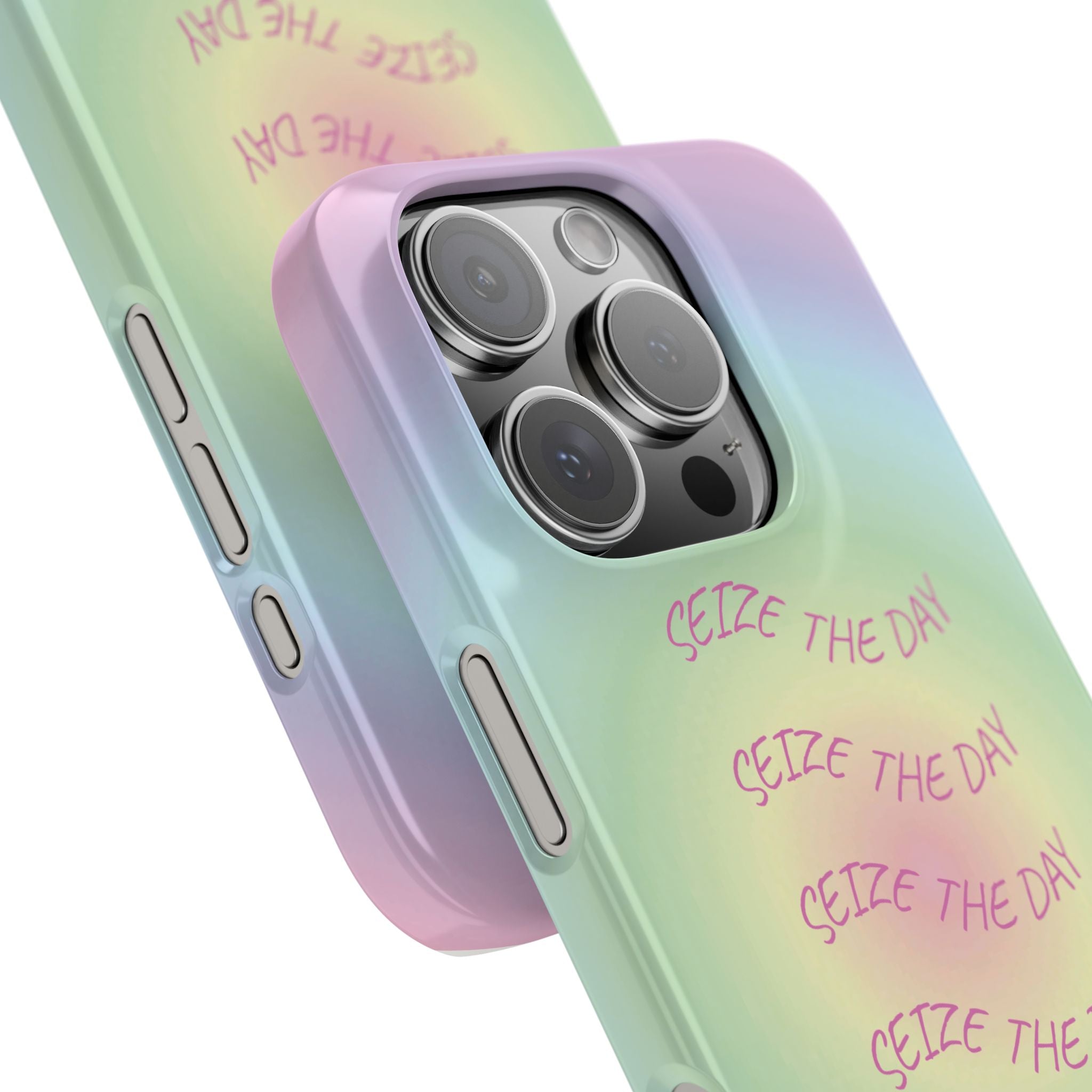 Carpe Diem Bermuda Halo Gradient Snap Phone Case