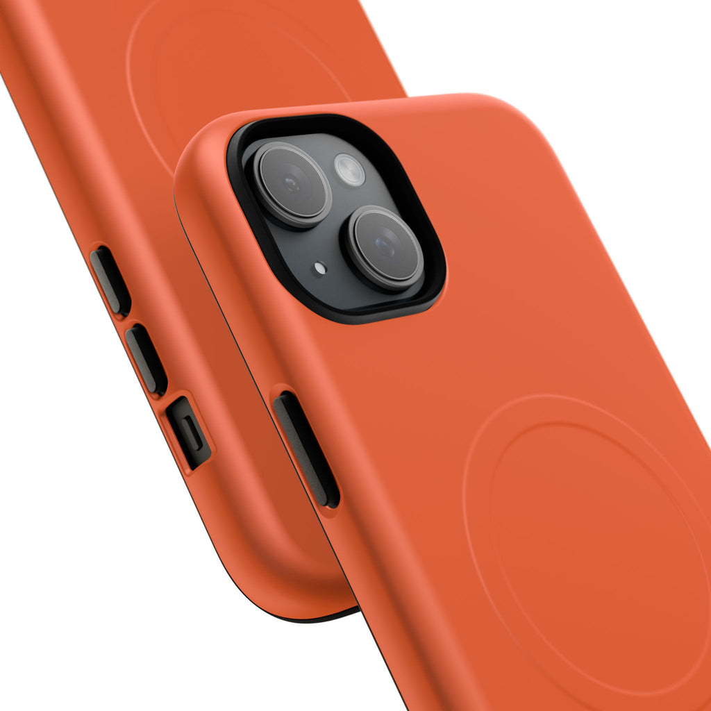 Orange MagSafe Protective Phone Case