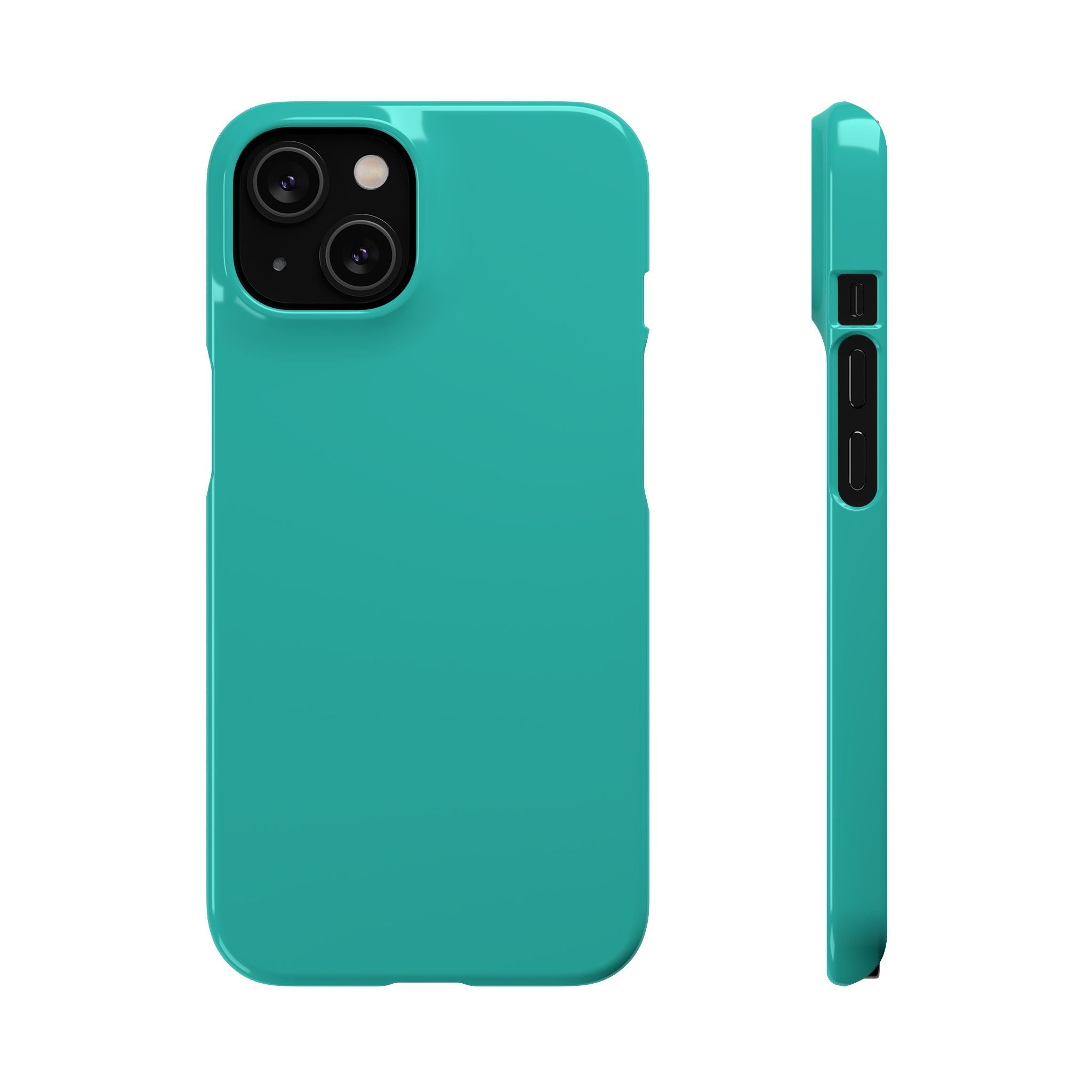 Teal Snap Phone Case