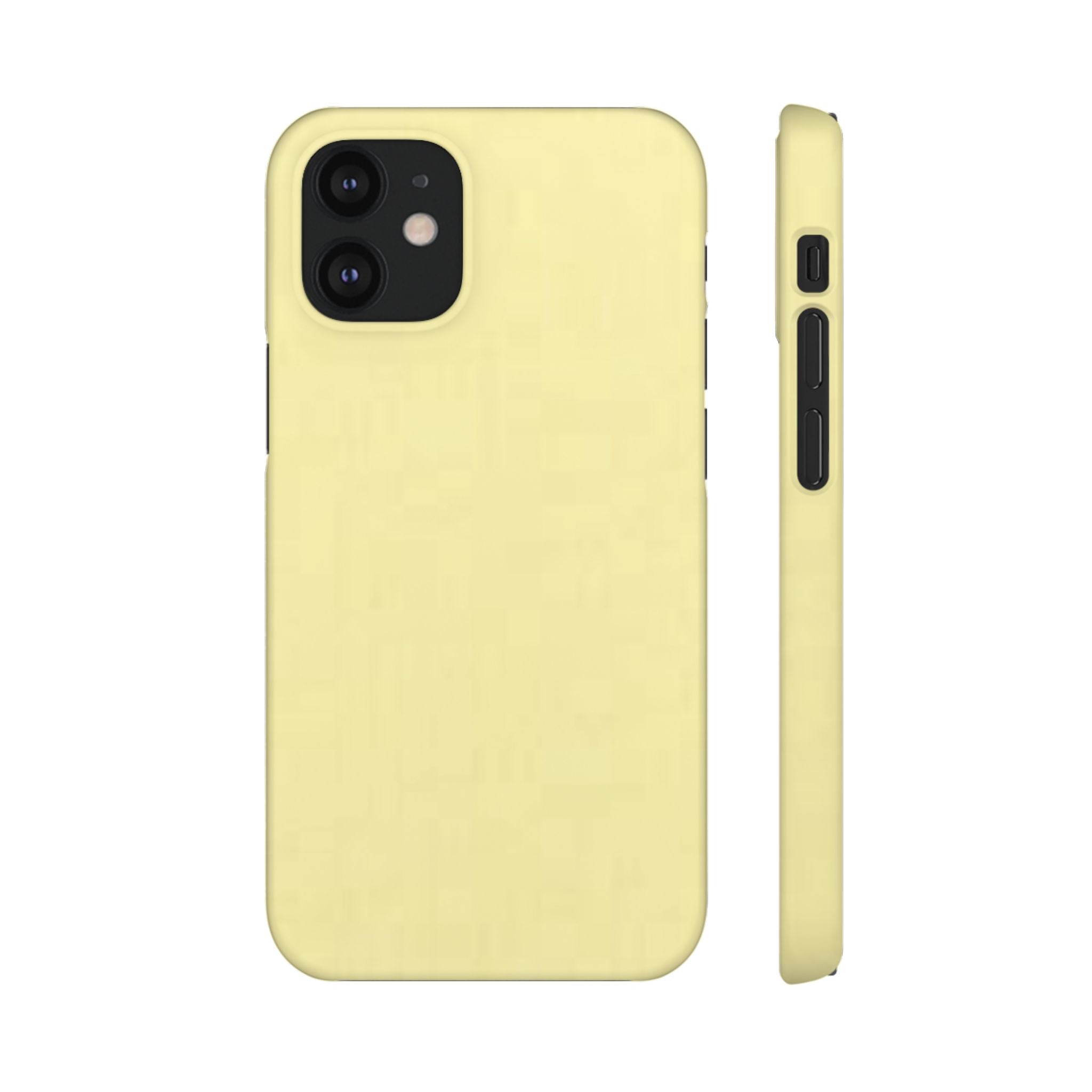 Pale Yellow Snap Phone Case