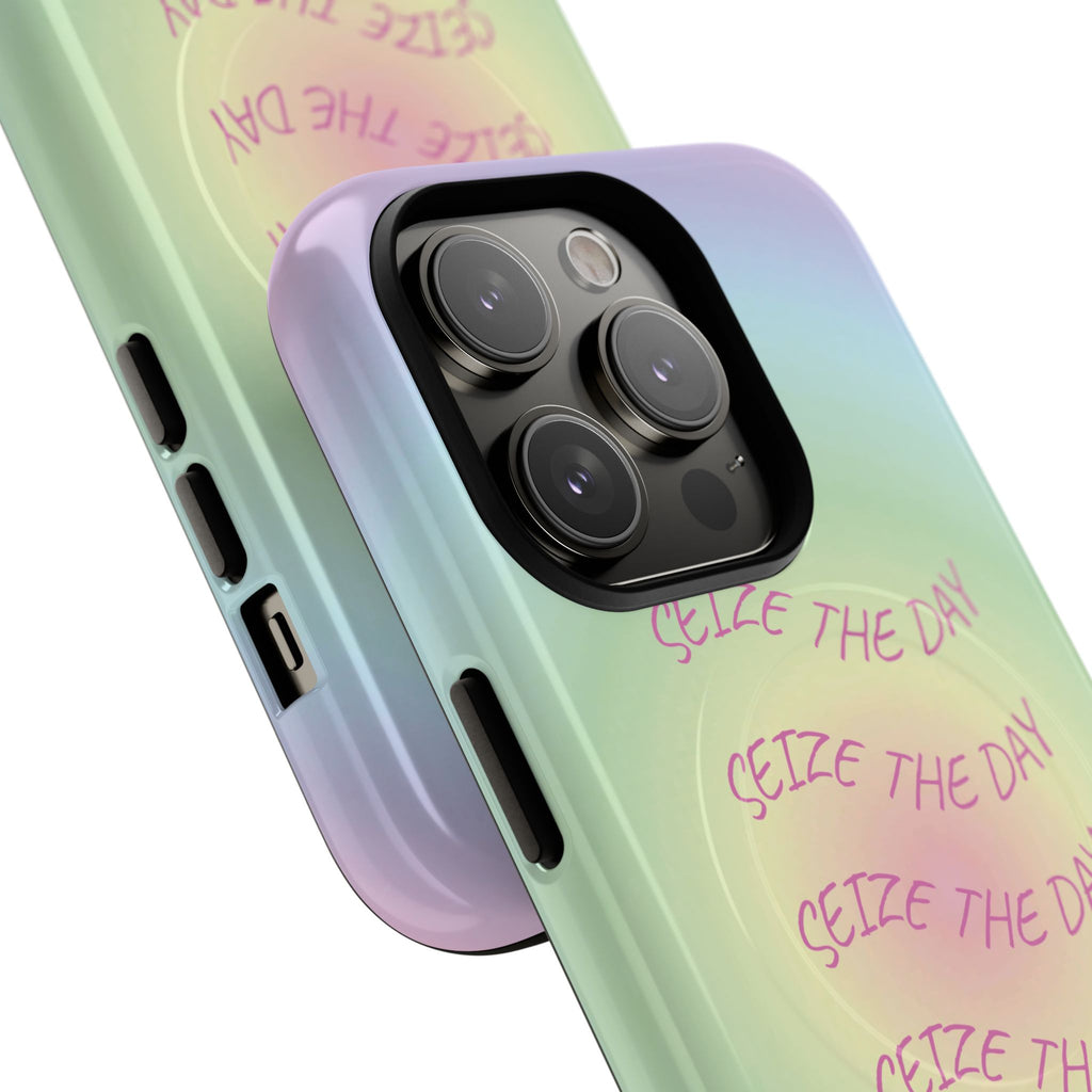 Bermuda Halo Seize The Day Gradient MagSafe Protective Phone Case