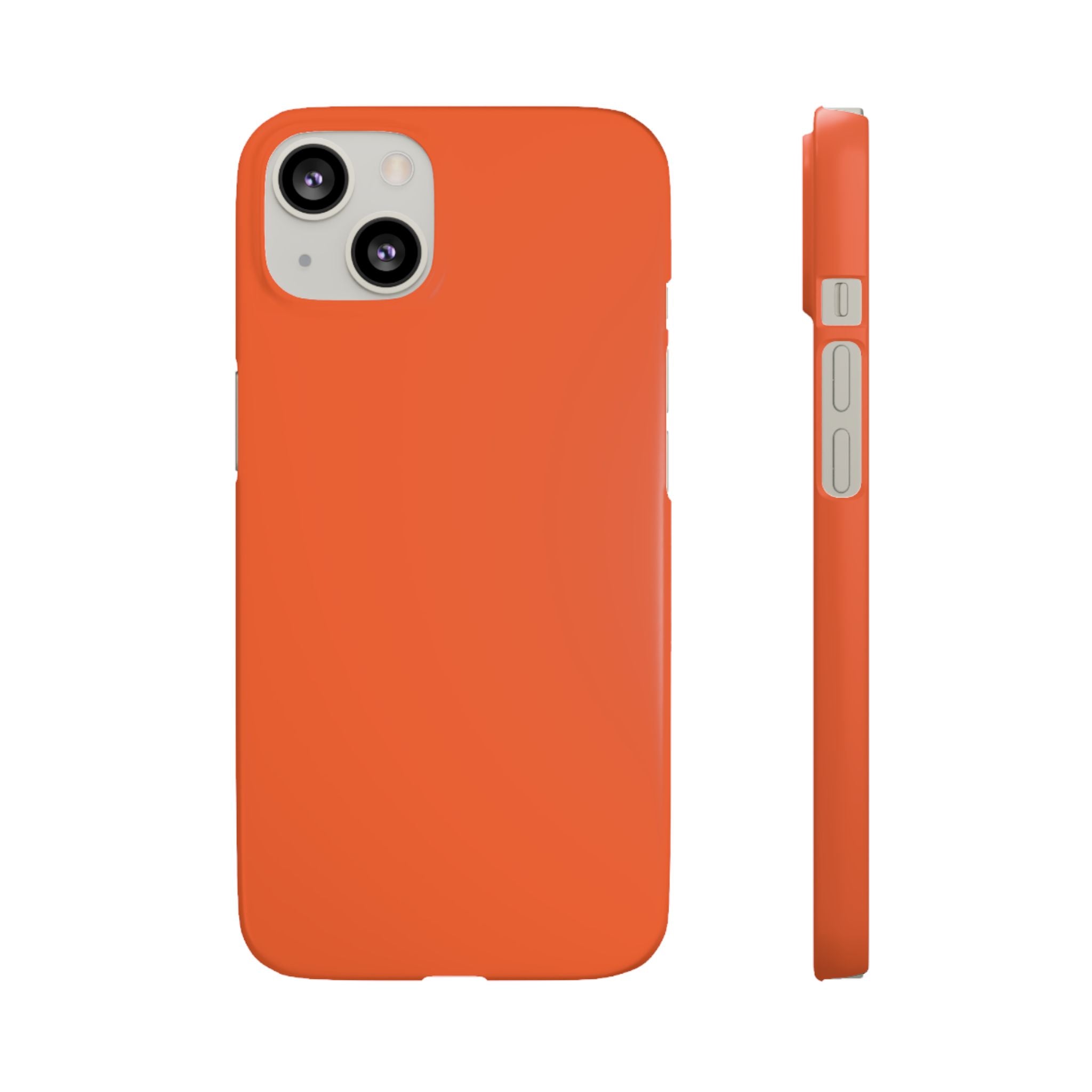 Orange Snap Phone Case