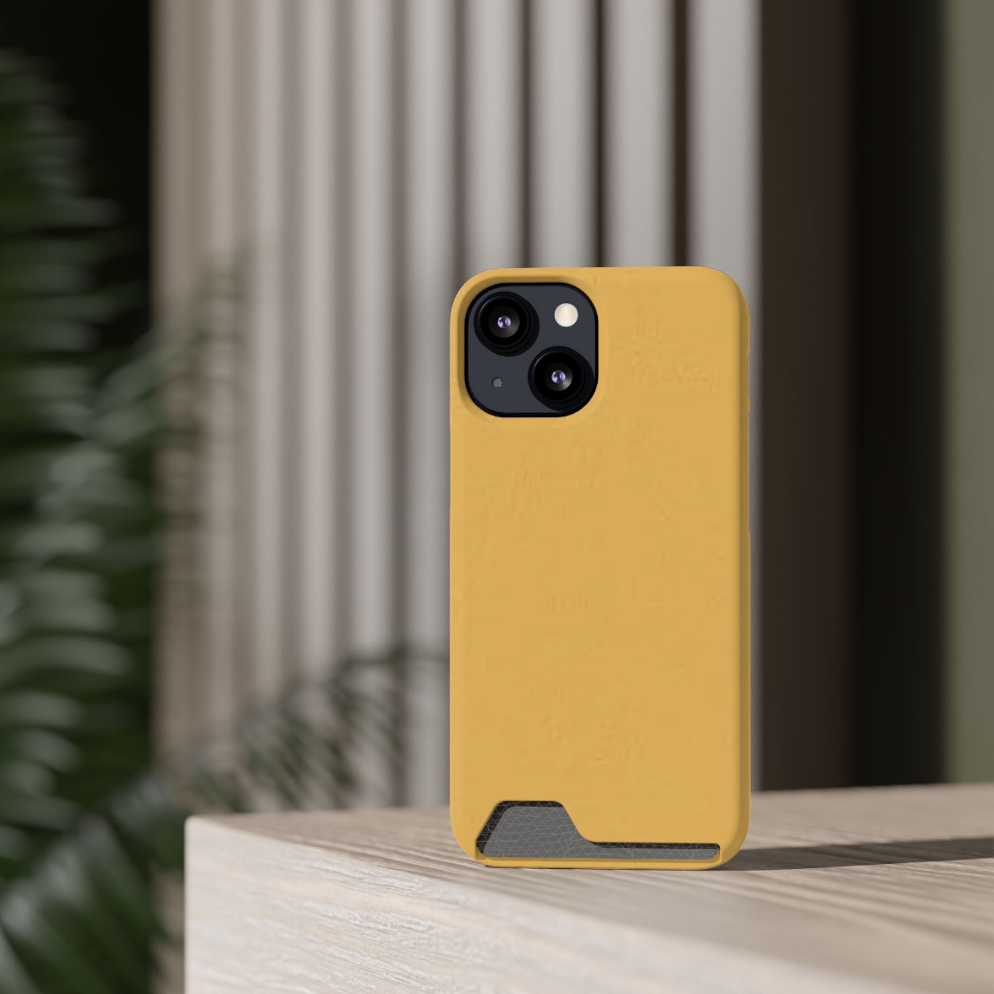 Mustard Card Holder Phone Case