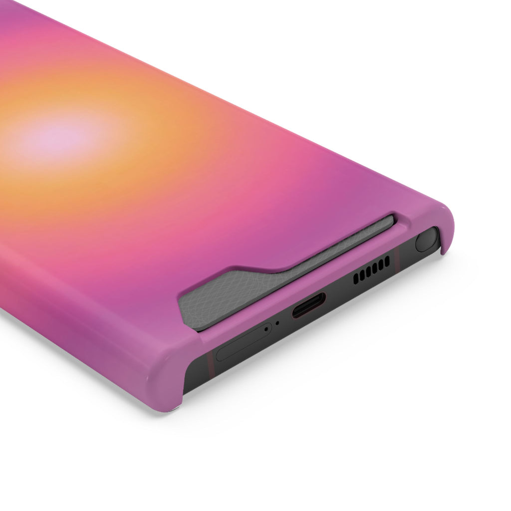 Sunset Gradient Phone Case with Card Holder