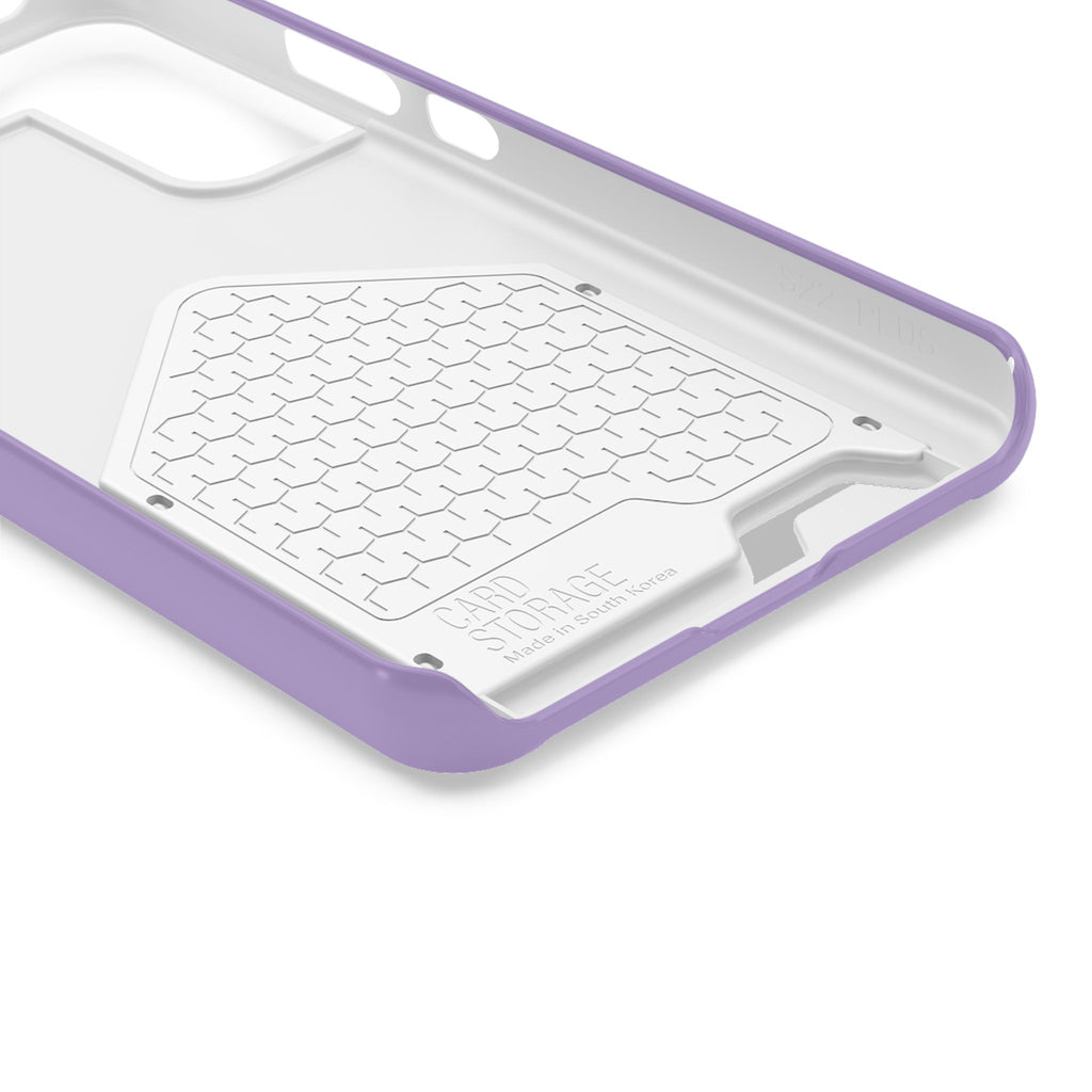 Lilac Card Holder Phone Case
