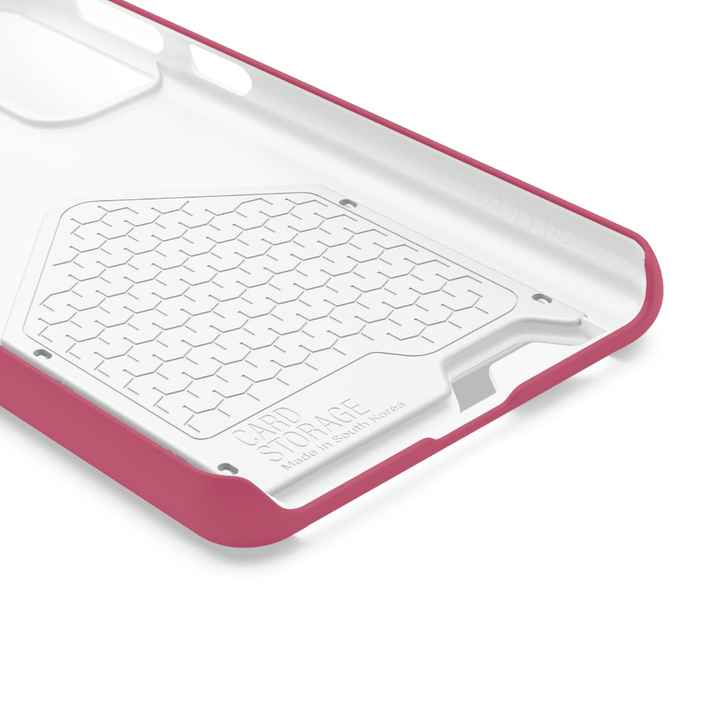 Raspberry Card Holder Phone Case